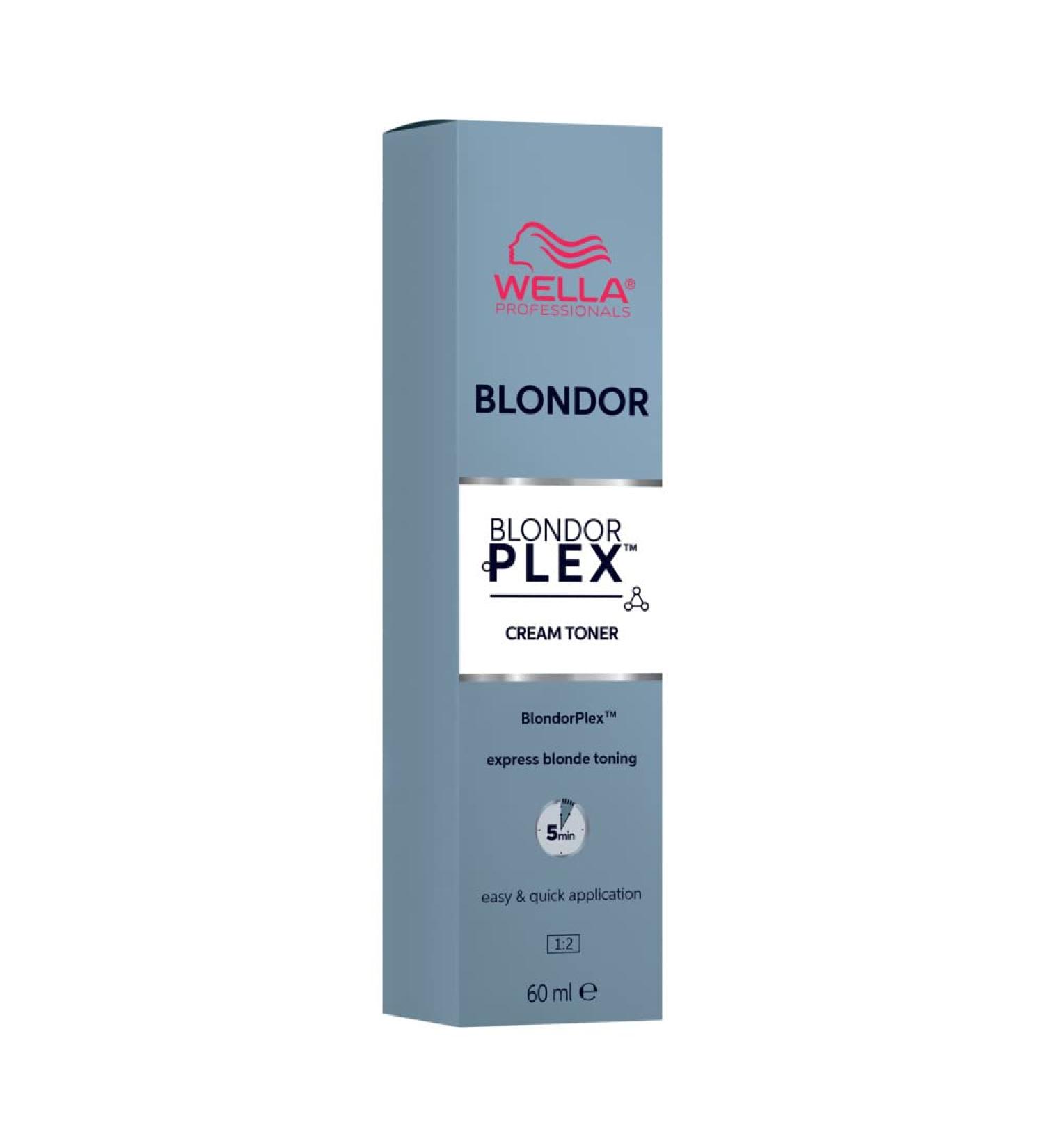 Wella Blondor Plex Cream Toner Sienna Beige /96 60ml - tonalizzante in crema