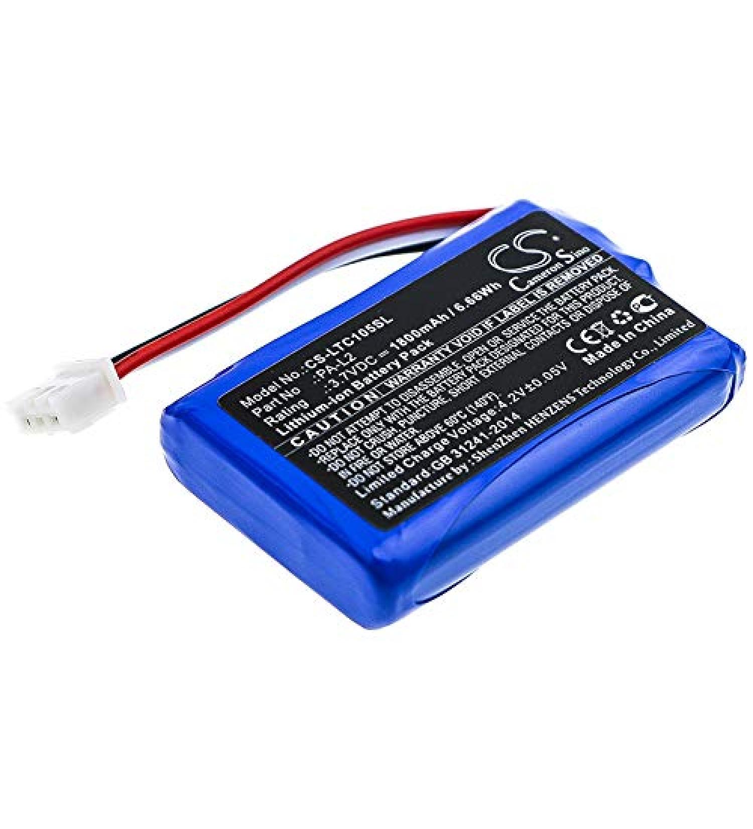 Buy DCH 1800mAh PA-L2 Battery Replacement for Labotect InControl 1050 - International Shipping Available - Buy Online on SooperMarket.com