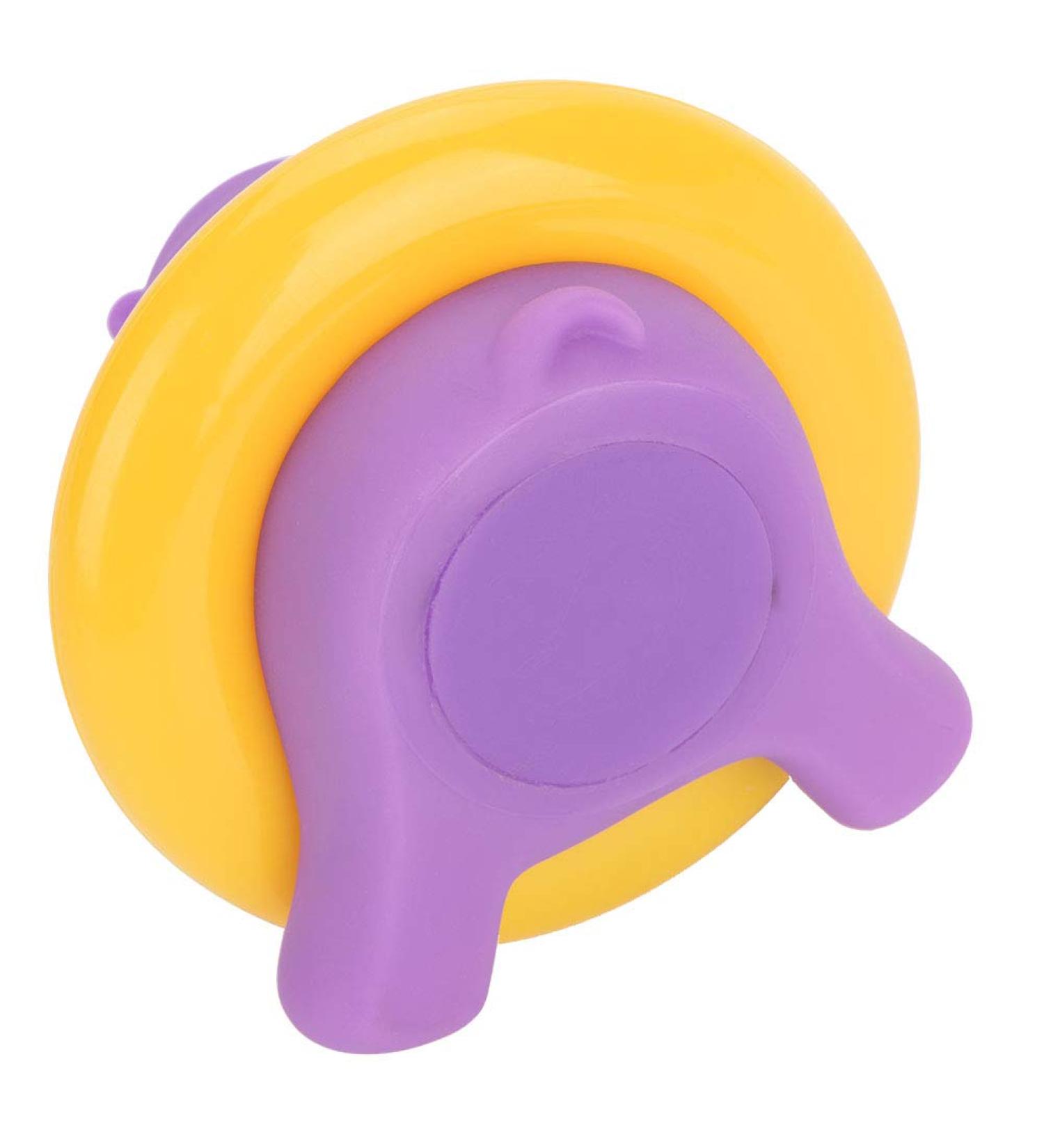 Water Temperature Compact Floatable Infant Bath Thermometer LED Display Baby Time Thermometer Bath Tub for Baby(Purple hippopotamus) - Buy Online on SooperMarket.com