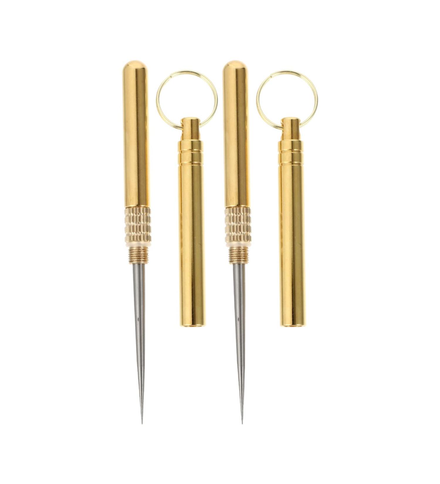2pcs Multi-functional Picnic Tools Set with Steel Keychain Holder - Perfect for Camping, Travel, and Outdoor Activities - Buy Online on SooperMarket.com