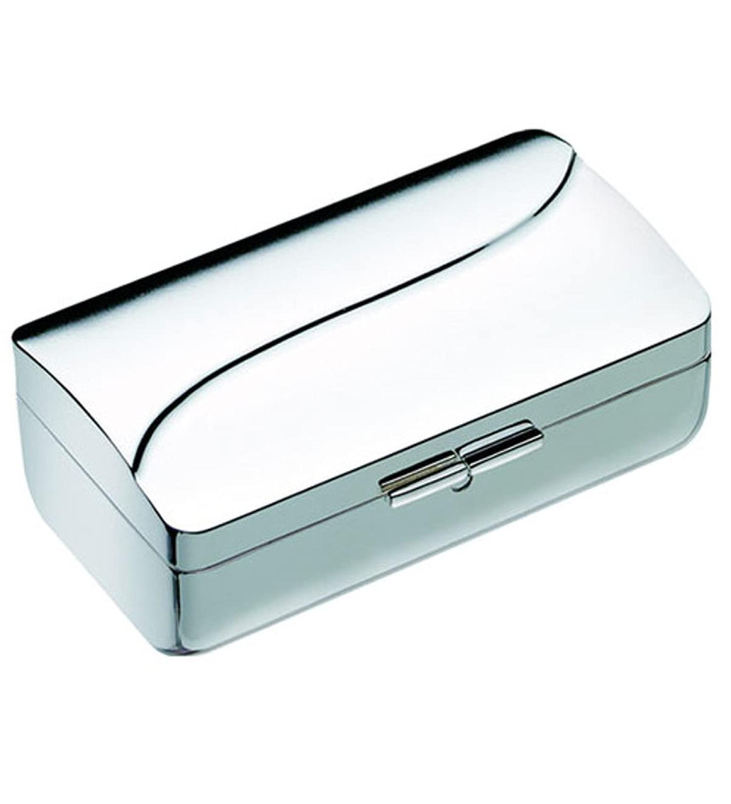 Premium Silver Plated Lipstick Box - Exclusive Silver Jug Lipstick Holder 9x5x3 cm | Ready for Gifting - Buy Online on SooperMarket.com