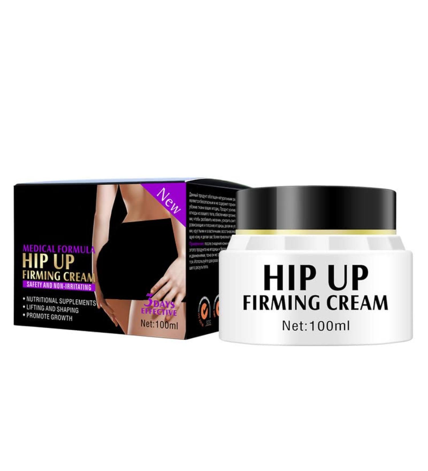 Natural Butt Enhancement & Lifting Cream - Hip Lift Up & Firming Formula for Women | 100ml - Buy Online on SooperMarket.com