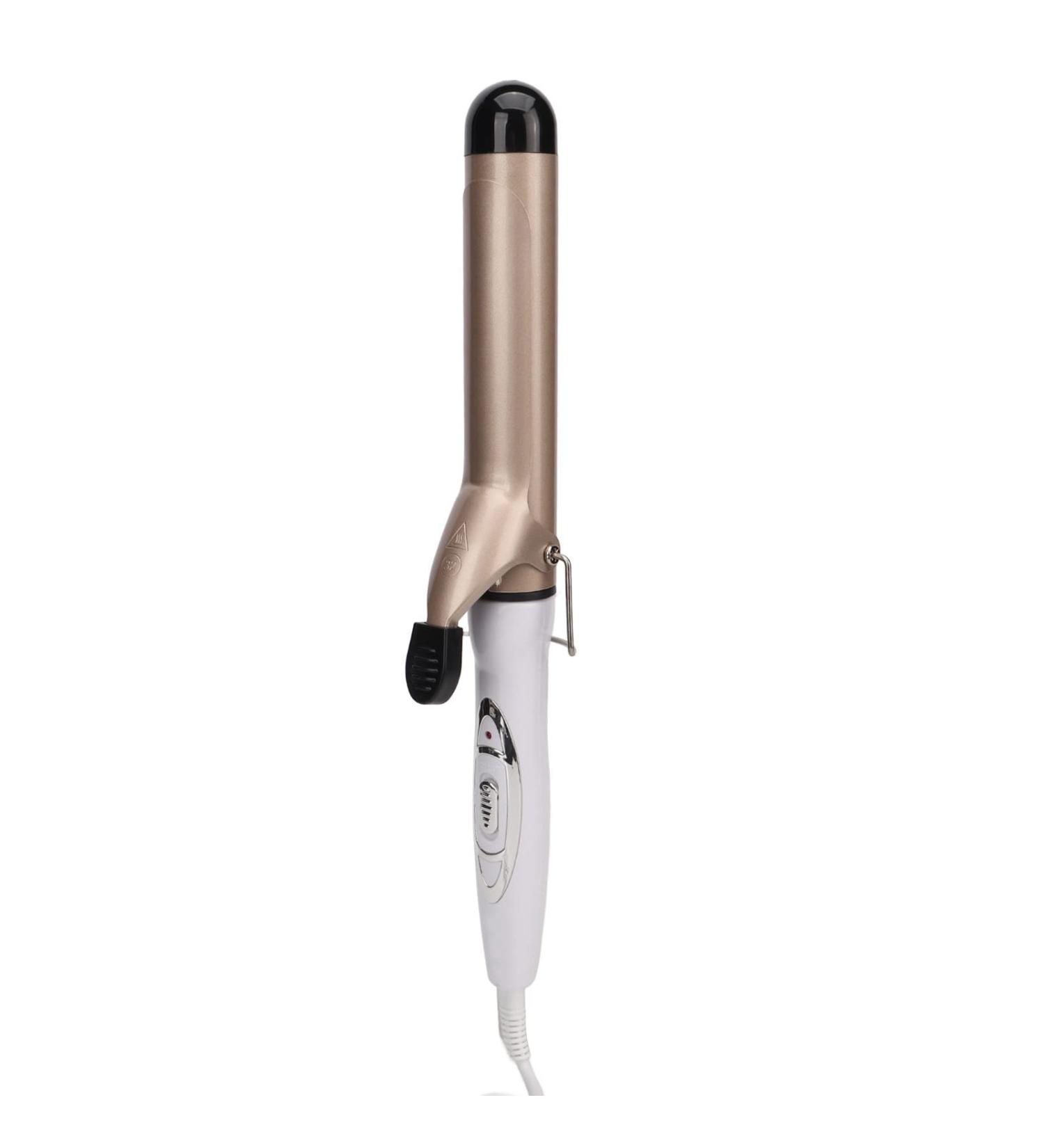 Hair Curling Iron 32mm Ceramic Hair Curling Wand 40W Portable Ceramic Hair Curler Wand with Ergonomic Handle Prevent Scalding and Release Negative Ions (US Plug) - Buy Online on SooperMarket.com