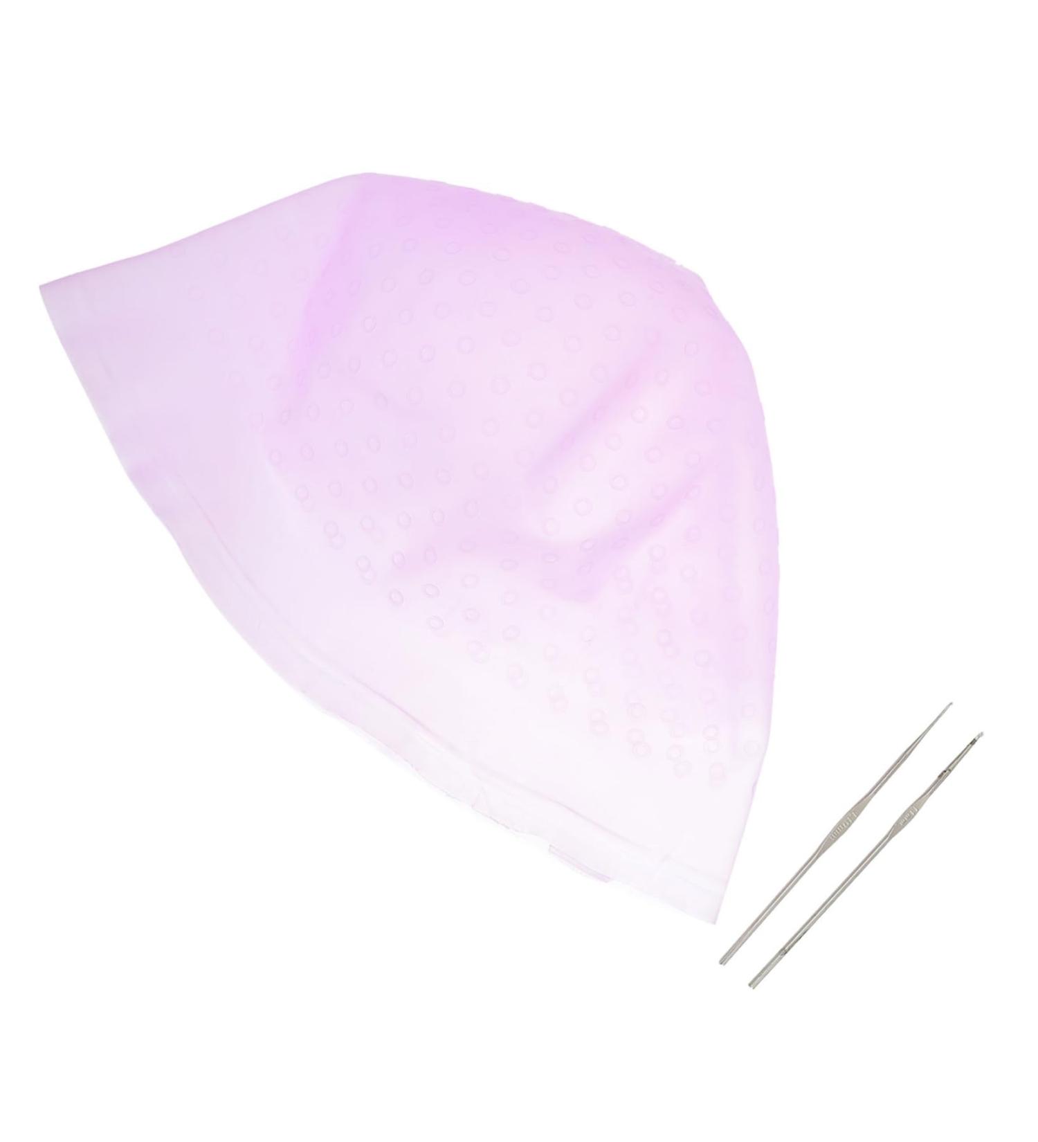 Ipetboom 1 Set Hair Color Highlighter Cap Hair Styling Tools with Hook Dye Mixer Bowl Hair Bleaching Cap Hair Frosting Cap Hat Dye Caps Clamshell Hairdressing Cap To Weave Pink 22X16X1CM Pink - Buy Online on SooperMarket.com