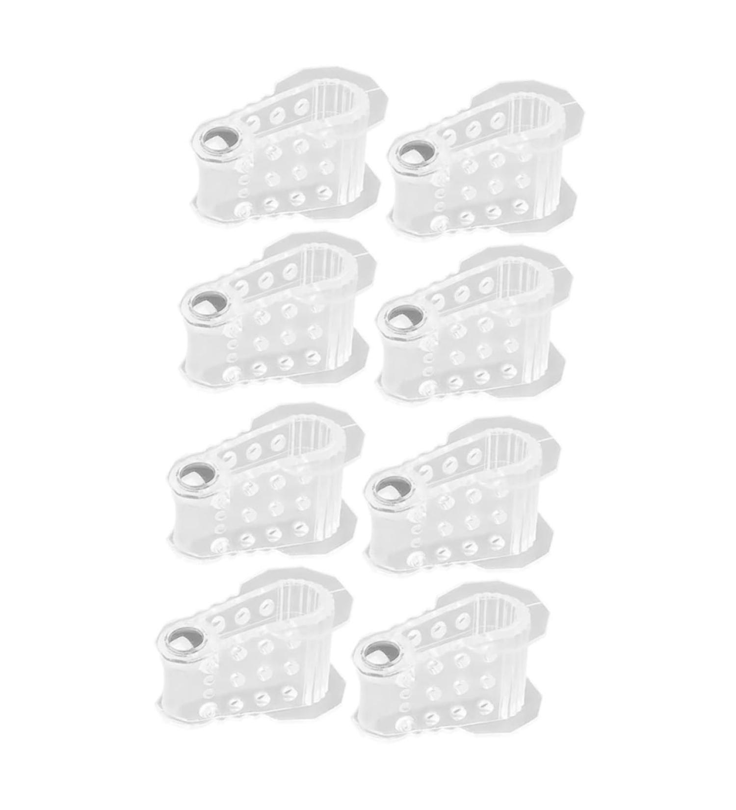Anneome 4 Pairs Magnetic Splitter Tools for Feet - Pedicure & Yoga Stretcher Dividers for Men & Women - Transparent Valgus Support - Buy Online on SooperMarket.com