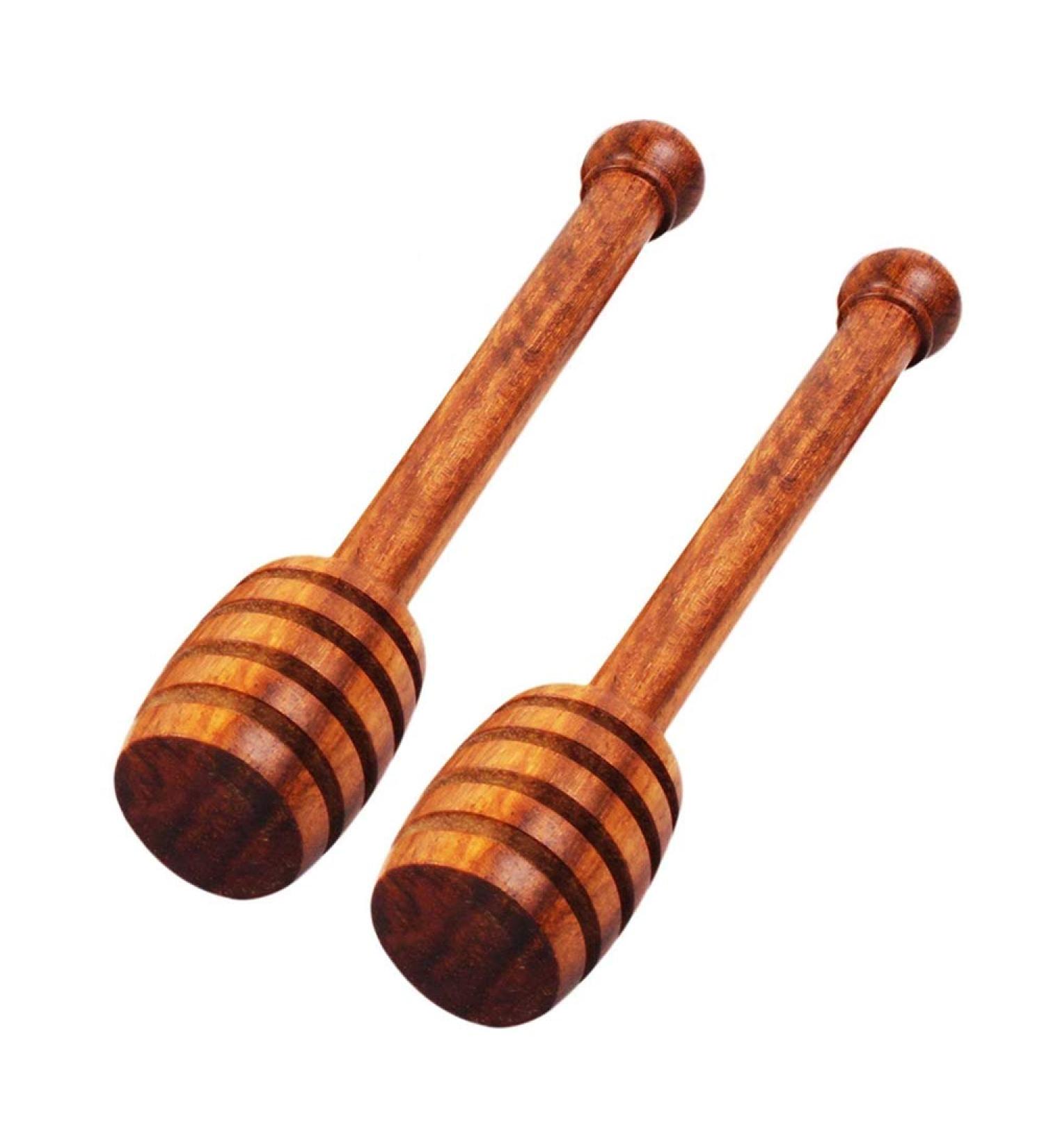BATRA ASSOCIATES - 6 Inch Wooden Syrup Dippers - Honeycomb Sticks Perfect for Drizzling Honey | Maple Syrup | Chocolate | Caramel Honey Spoons - Buy Online on SooperMarket.com