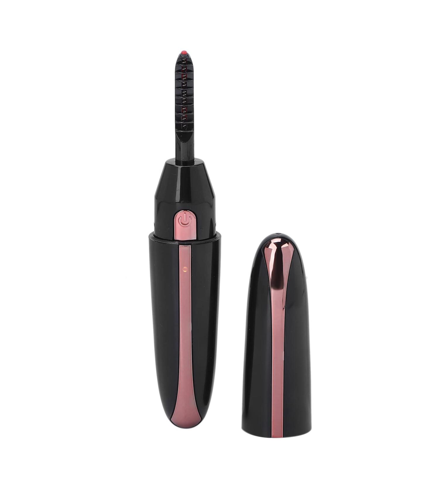 Verdant Touch Long Lasting Eyelashes Curl Tool Electric Heated Eyelash Curler USB Rechargeable Quick Curl Tool for Long Lasting Eyelashes Black - Buy Online on SooperMarket.com