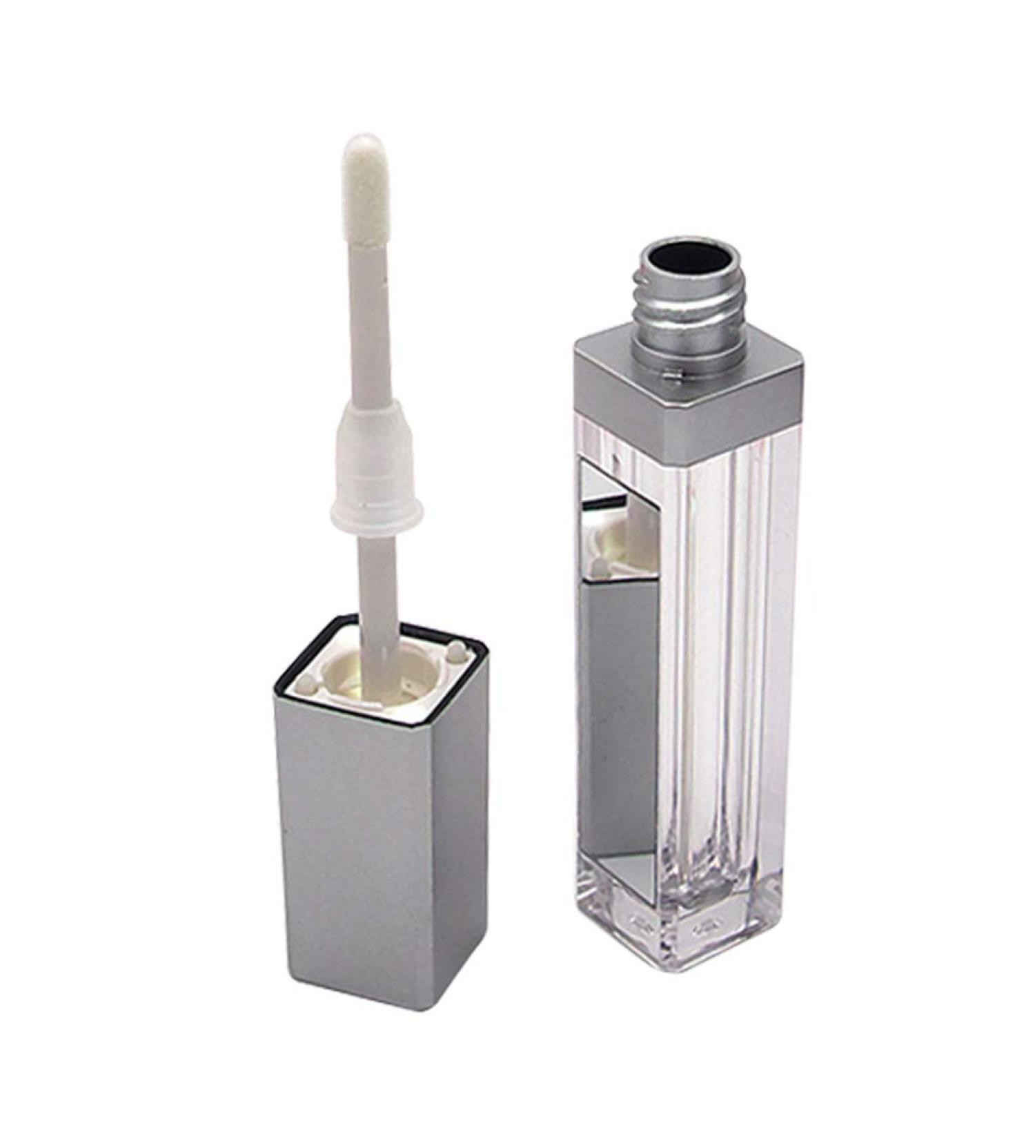 Harilla 7ml Lipstick Lip Balm Tube with LED Light - Travel-Friendly Matte Silver Container - Buy Online on SooperMarket.com