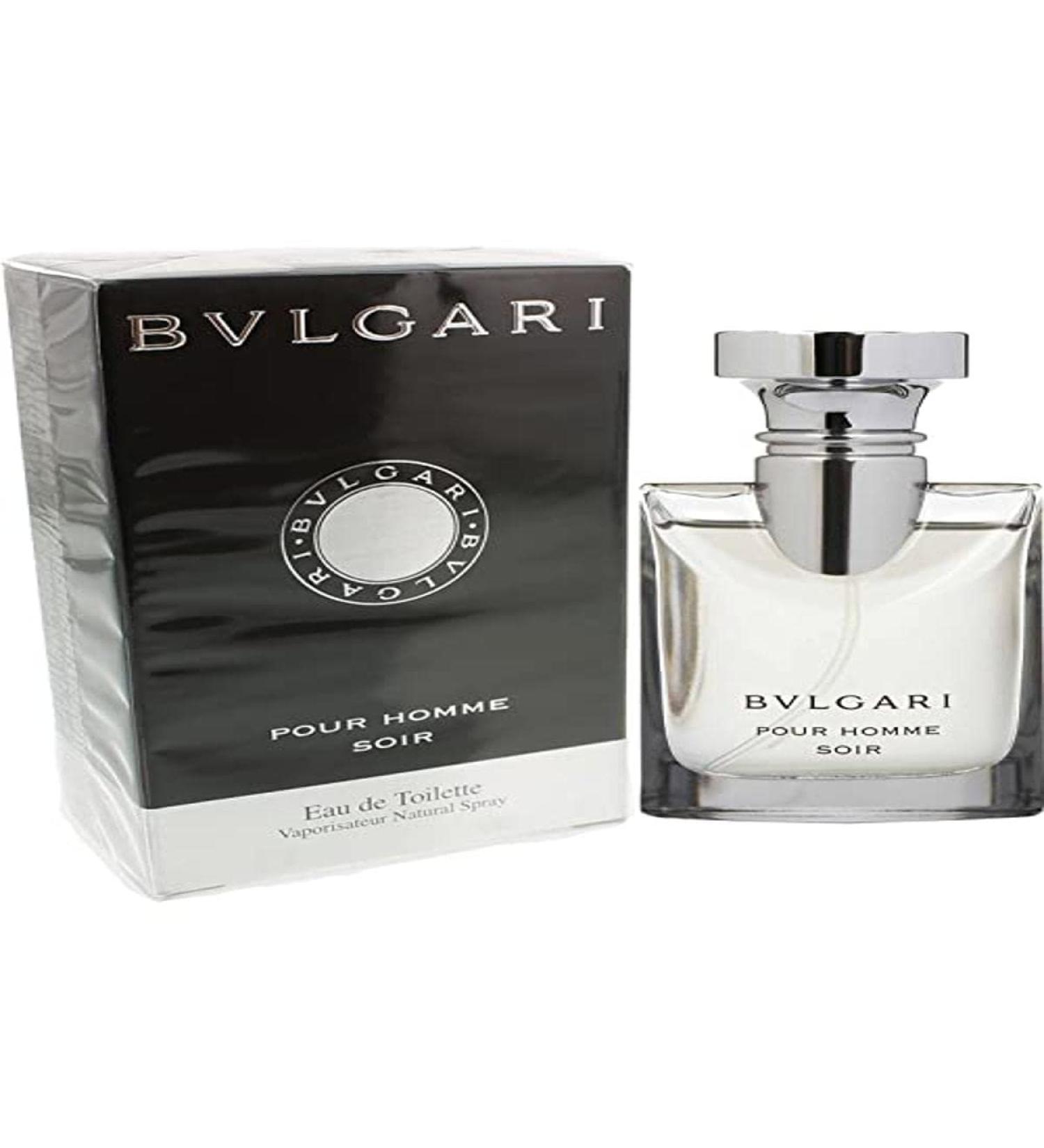 Bvlgari Pour Homme Soir by Bvlgari Eau De Toilette Spray 1.7 oz For Men Citrus 1 Fl Oz (Pack of 1)