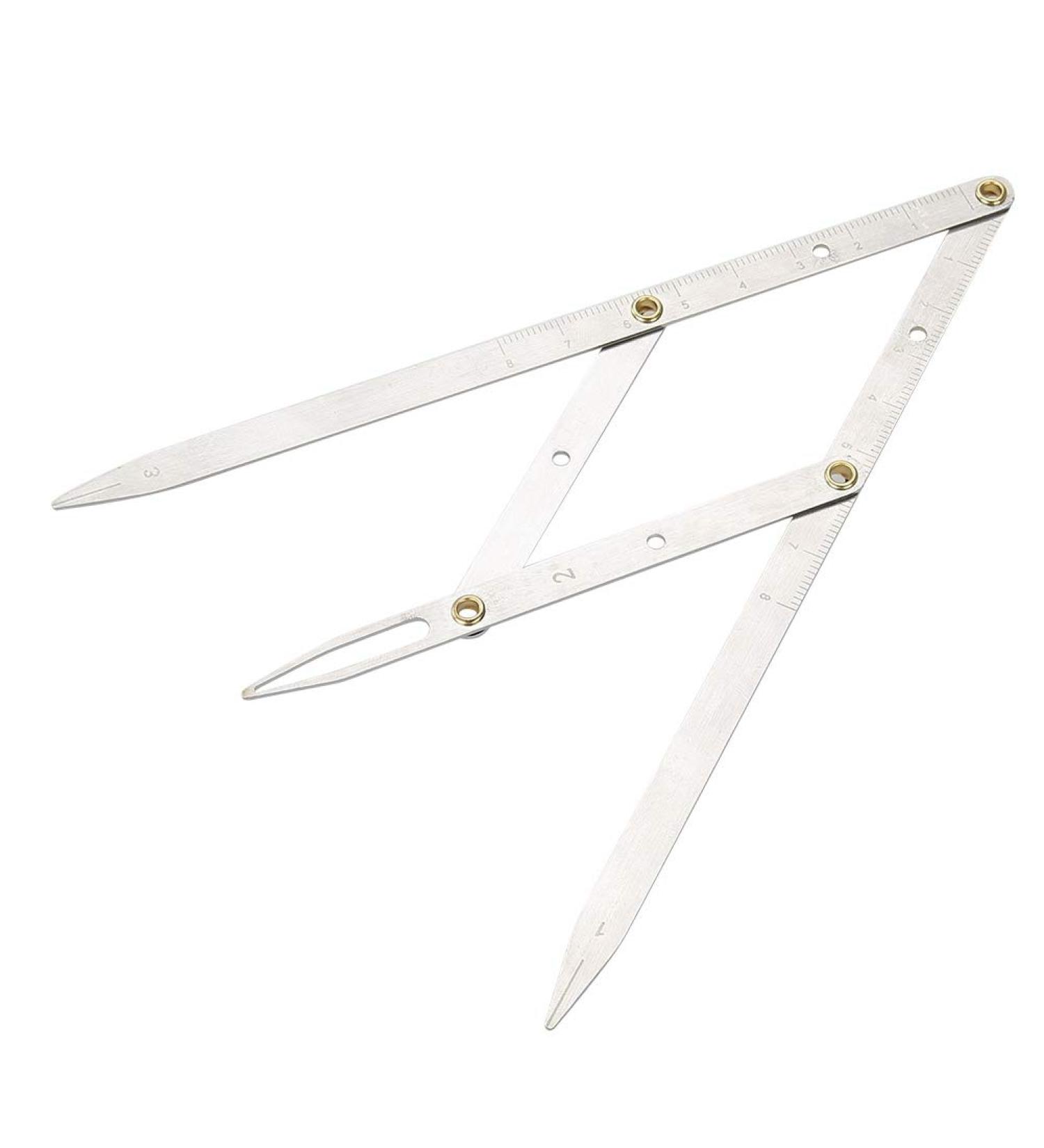 Golden Ratio Calipers Makeup Caliper Three Point Positioning Balance Ruler Eyebrow Measure Ruler Permanent Makeup Measuring Tool - Buy Online on SooperMarket.com