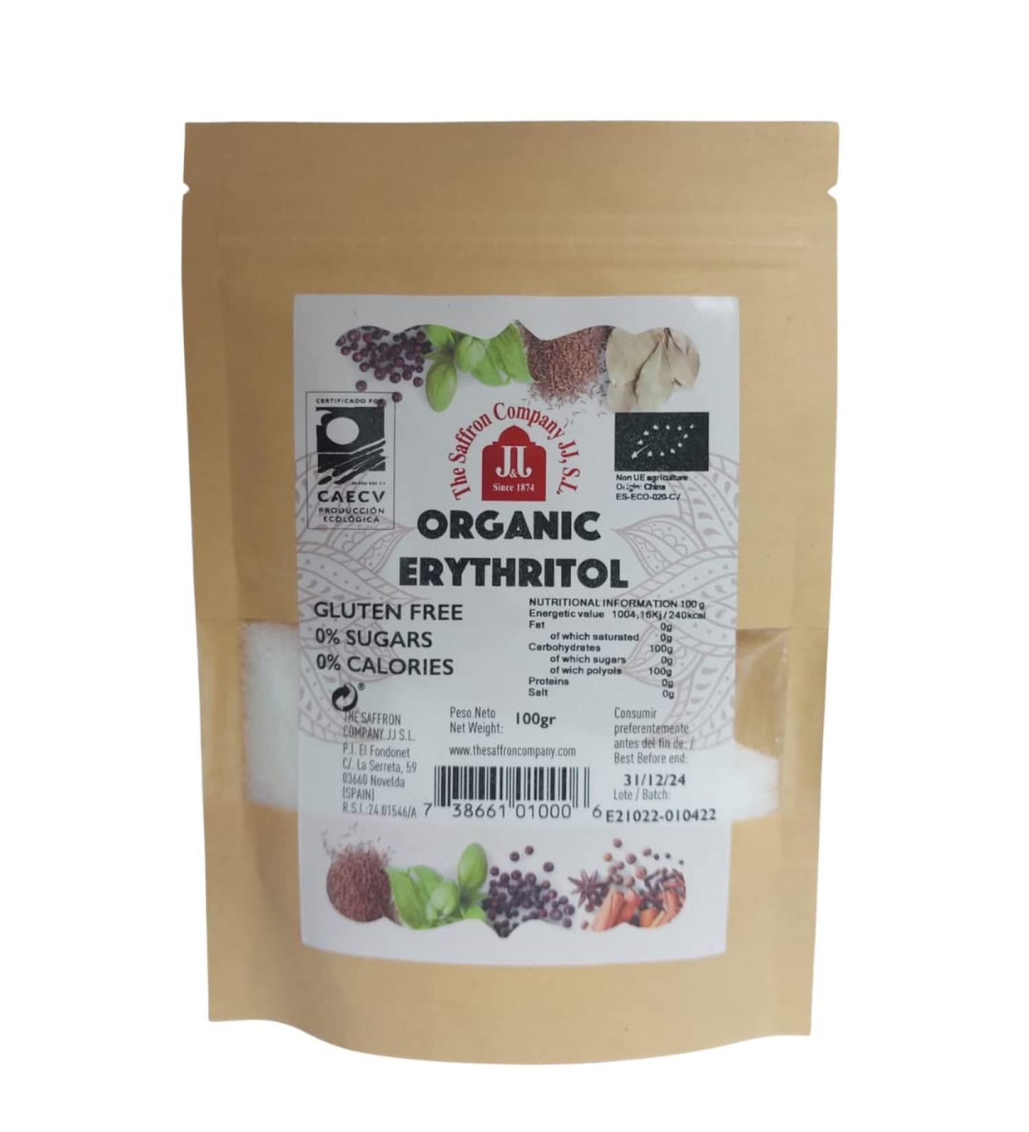 Erythritol Zero Calorie Natural Sugar Alternative Non-GMO Sweetener Granular - Buy Online on SooperMarket.com