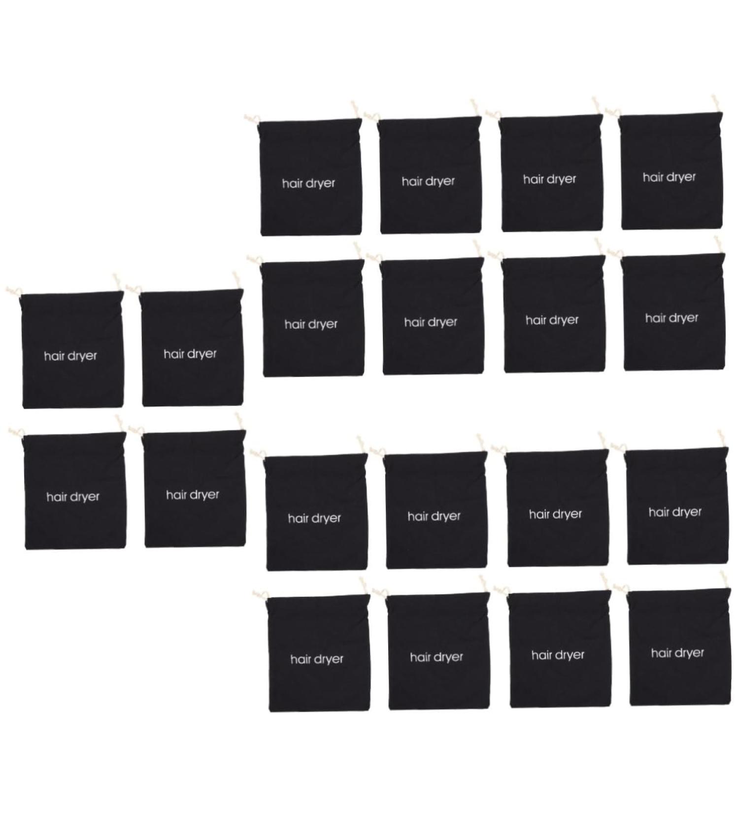 Healeved 20 Pcs Hair Dryer Storage Bag Jewelry Bags Drawstring Hair Dryer Travel Case Hair Bag Fabric - Buy Online on SooperMarket.com