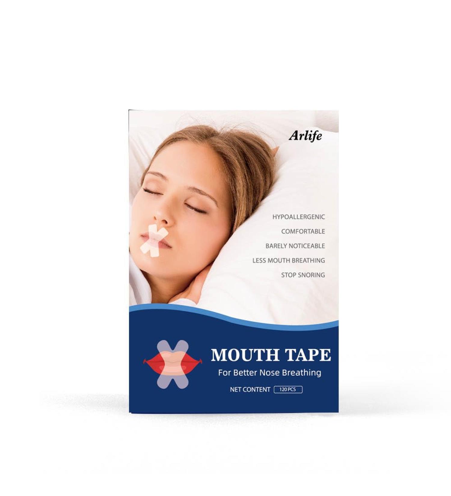 Sleep Tape for Mouth - Stop Snoring with Sleeping Tape for Women & Men (120 PCS) - Buy Online on SooperMarket.com