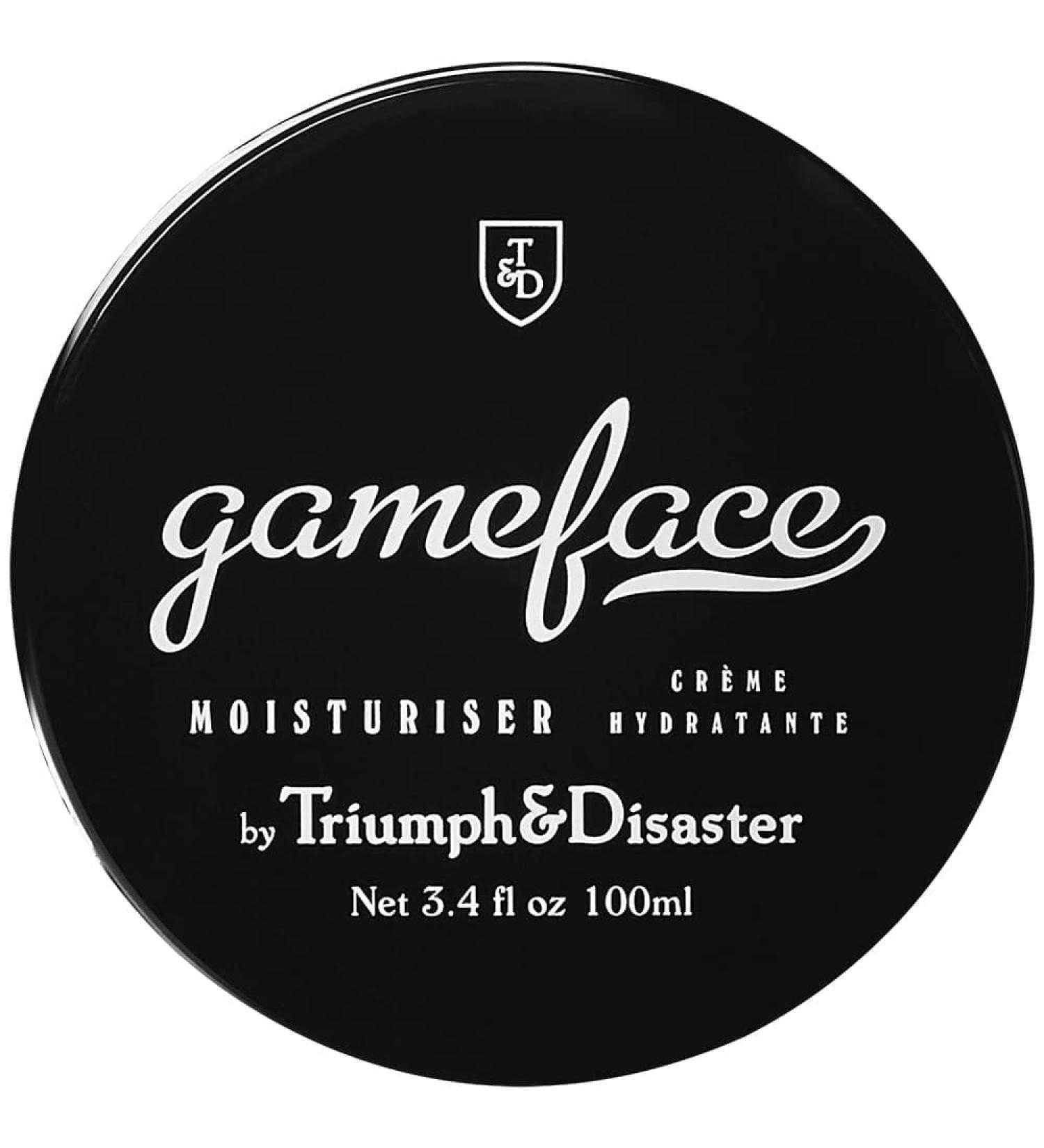 Buy Triumph & Disaster Gameface Moisture Cream 100ml - Jojoba Extract Horopito Oil Vitamin E - Hydrate Dry & Dull Skin - Fast International Shipping - Buy Online on SooperMarket.com