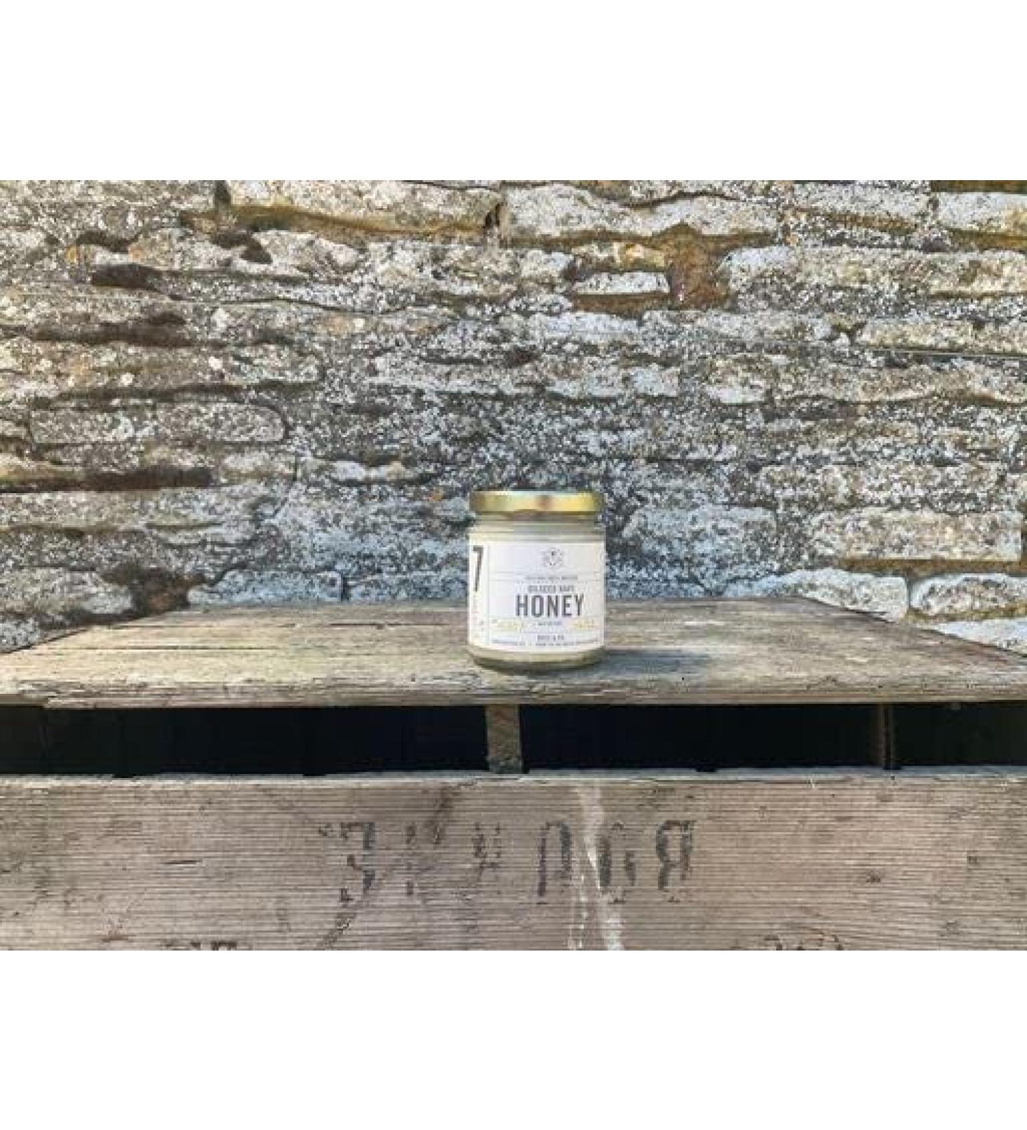 British Luxury Soft Set Honey - Pure and Natural British Honey / UK Honey (227g Glass jar)