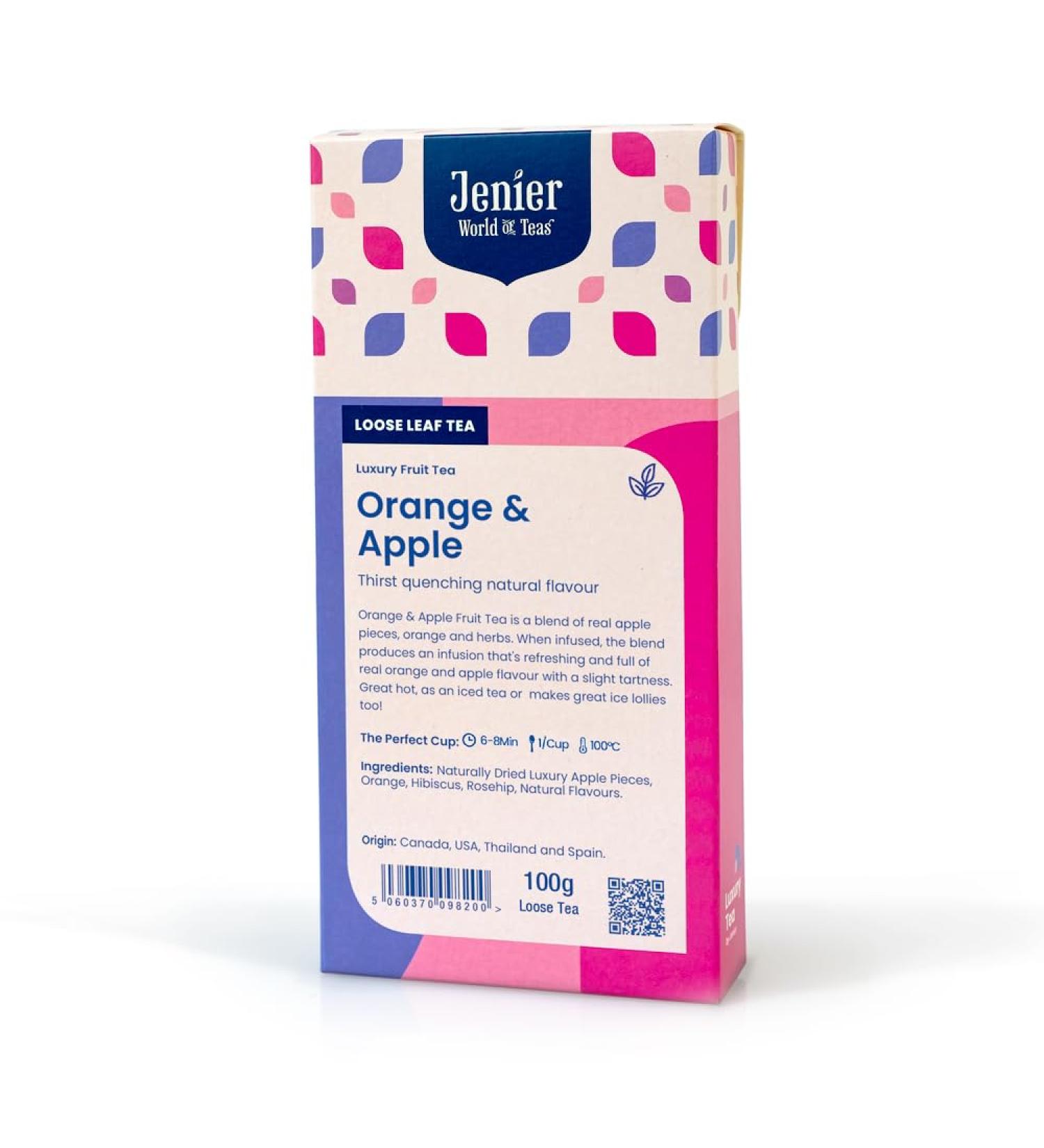 Orange & Apple Fruit Tea - 100g Loose Leaf Tea