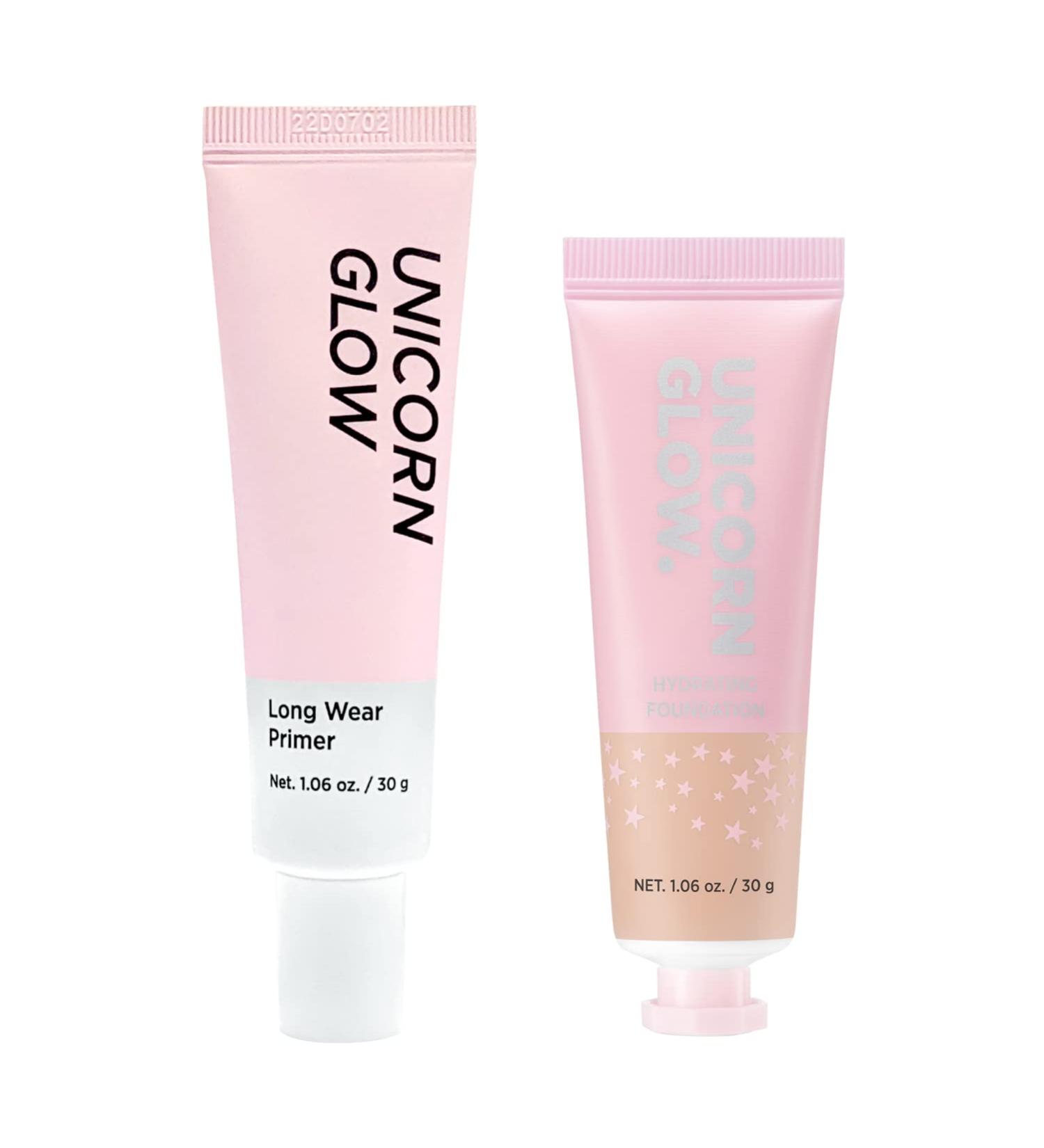 Unicorn Glow Long Wear Primer + Hydrating Foundation in Light Vanilla - #2 | Shop Now - Buy Online on SooperMarket.com