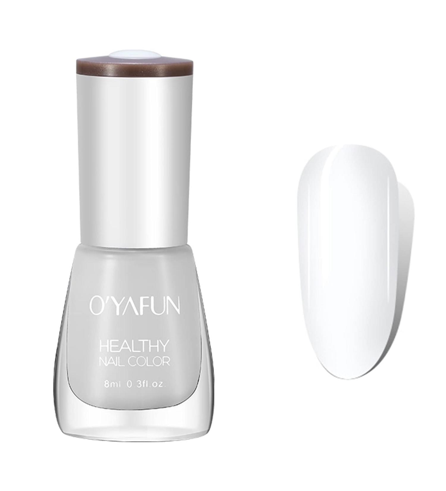 Vipomkowa Non-Toxic Nail Polish - Eco-Friendly Quick-Dry Water-Based Formula (8ml) - 02# | International Shipping Available - Buy Online on SooperMarket.com