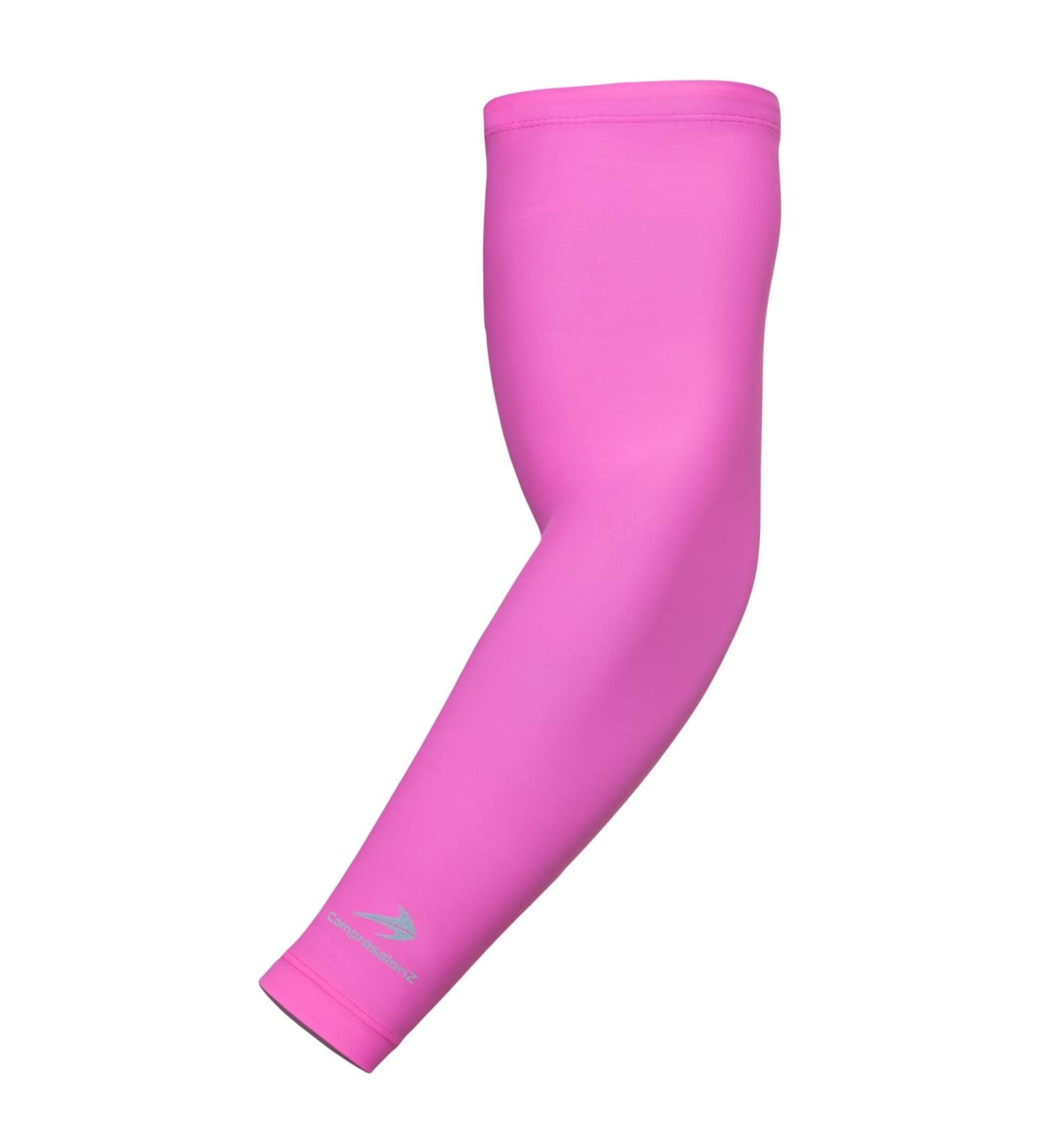 CompressionZ UV Protection Elbow Sleeve Pink - Men & Women - Size L - Buy Online on SooperMarket.com