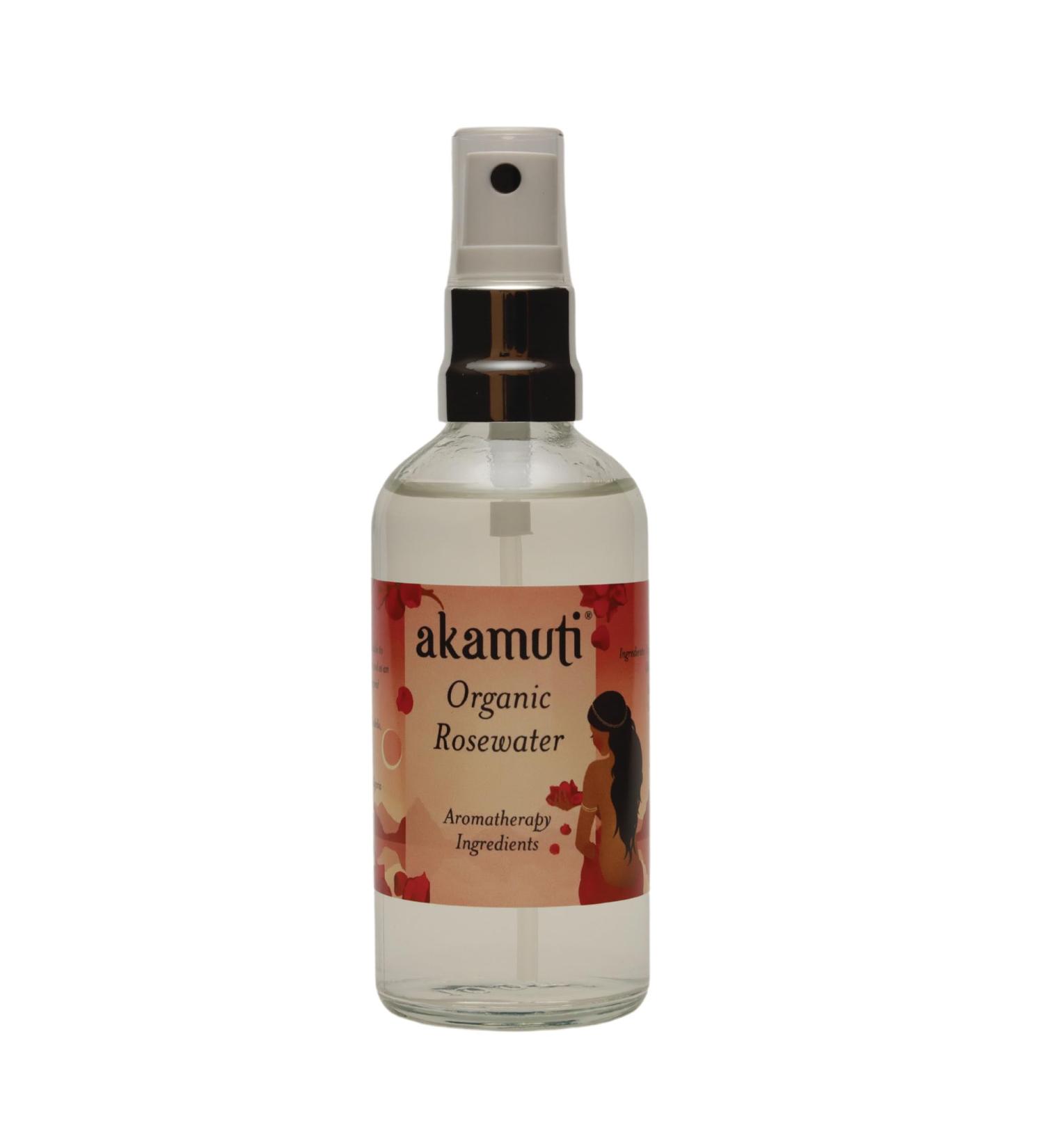 Akamuti Distilled Organic Rosewater 100ml