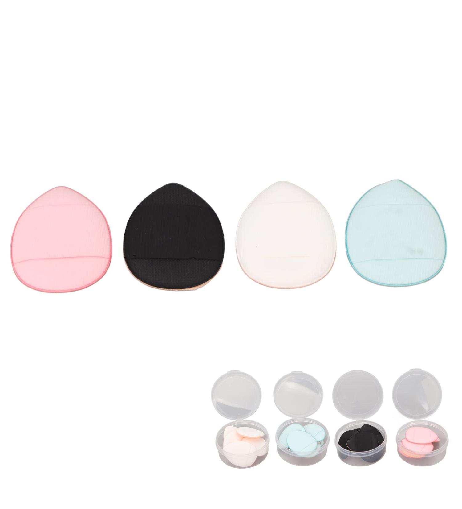 Powder Puff Makeup Puff Mini 4 Colors Sponge Triangle Shape for Eyes - Buy Online on SooperMarket.com