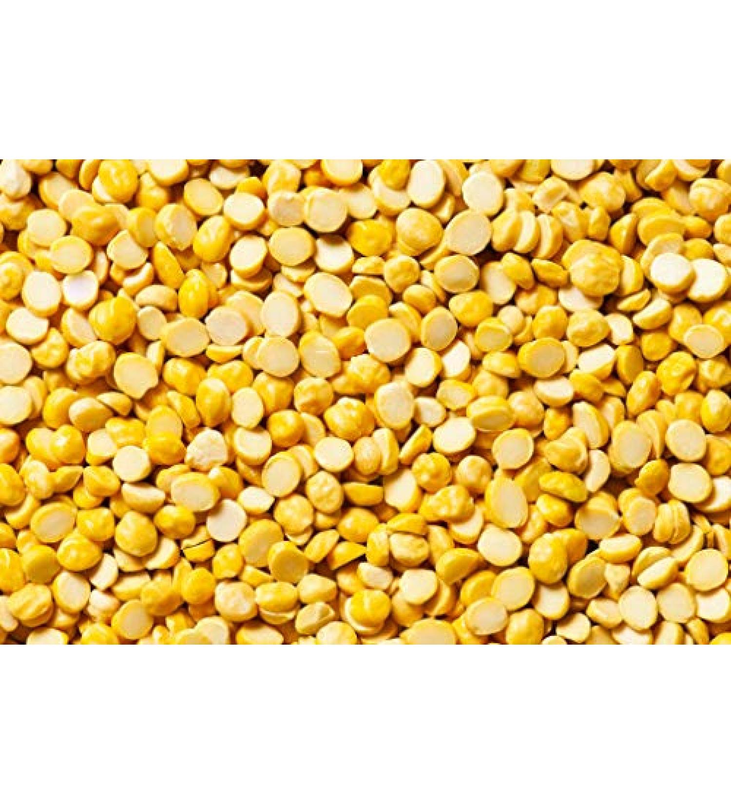 500g Organic Lentils Vegan & Gluten Free Legumes Split and Whole Daal Curry Gravy Dal Masoor Moong Bengal Gram (Split Chickpea Chana Daal) - Buy Online on SooperMarket.com