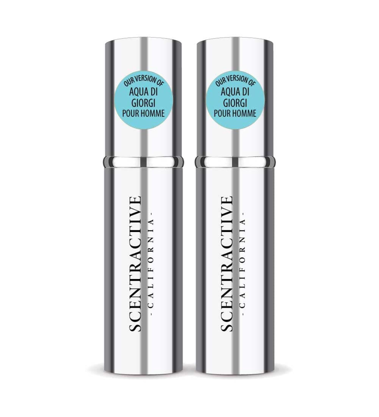 CA Perfume Impression of Aqua Di Giorgi Pour Homme For Men Replica Version Fragrance Dupes Concentrated Long Lasting Eau de Parfum Spray Refillable Atomizer Bottle 0.17 Fl Oz/5ml-X2 ARMN AQUA DI GIORGI POUR HOMME IMPRESSION 0.34 Fl Oz (Pack of 1) - Buy Online on SooperMarket.com