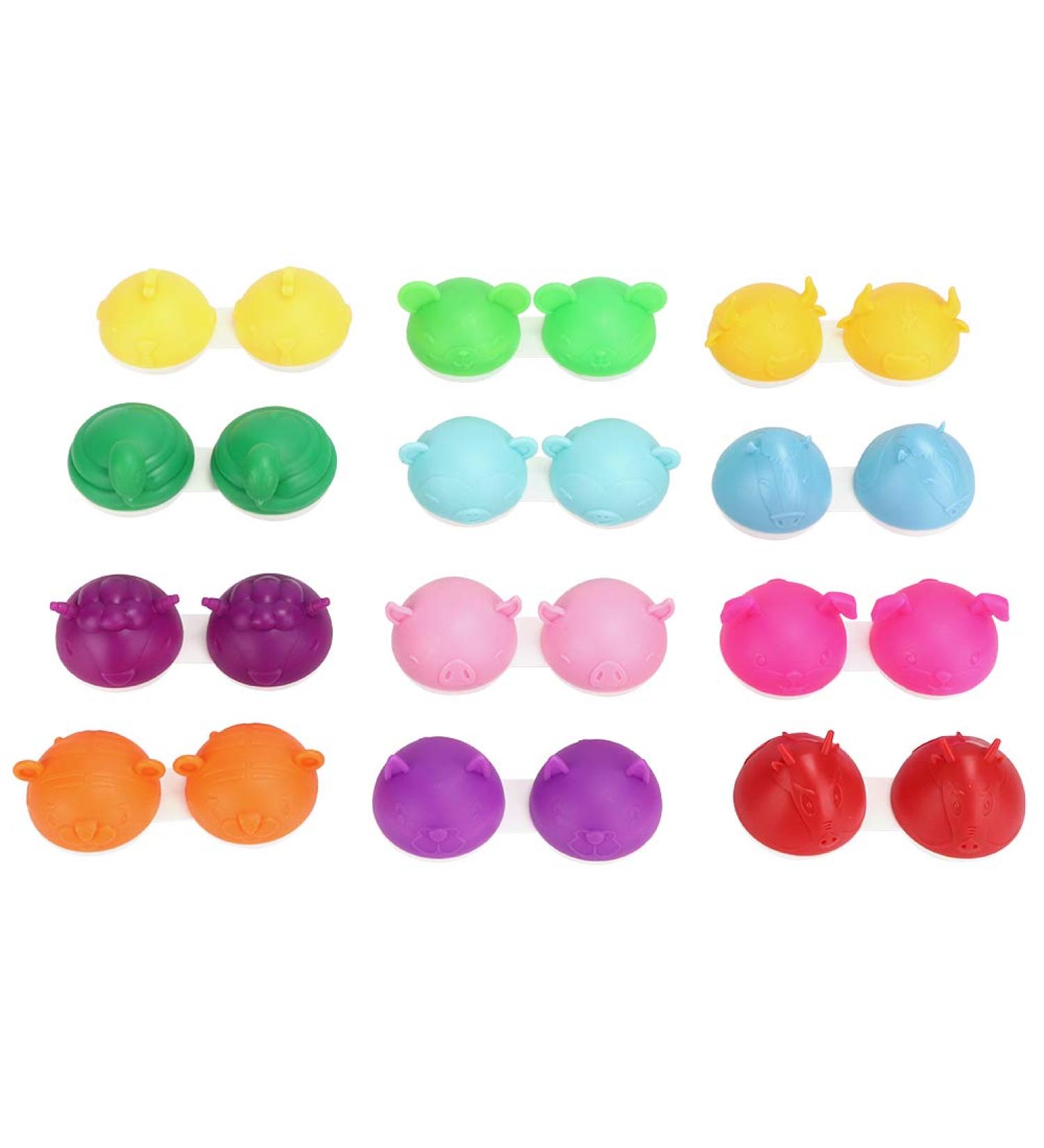 Wifehelper Animal Shape Contact Lens Container - Double Box Glass Case for Safe Storage - Buy Online on SooperMarket.com