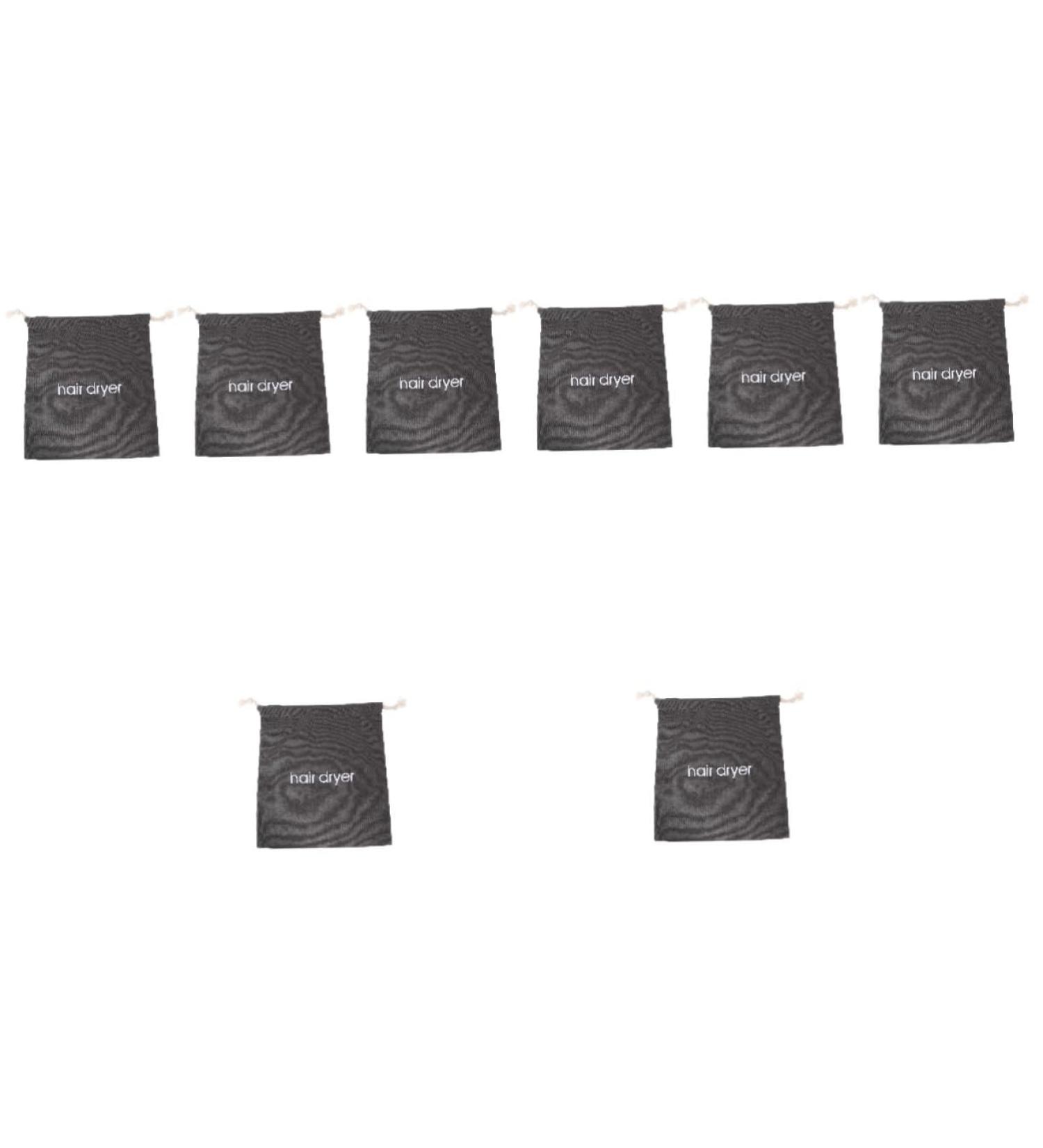 MUSISALY 8 Pcs Hair Dryer Storage Bag Make up Organizer Bag Hairdryer Storage Pouch Cloth Storage Bag Canvas - Buy Online on SooperMarket.com