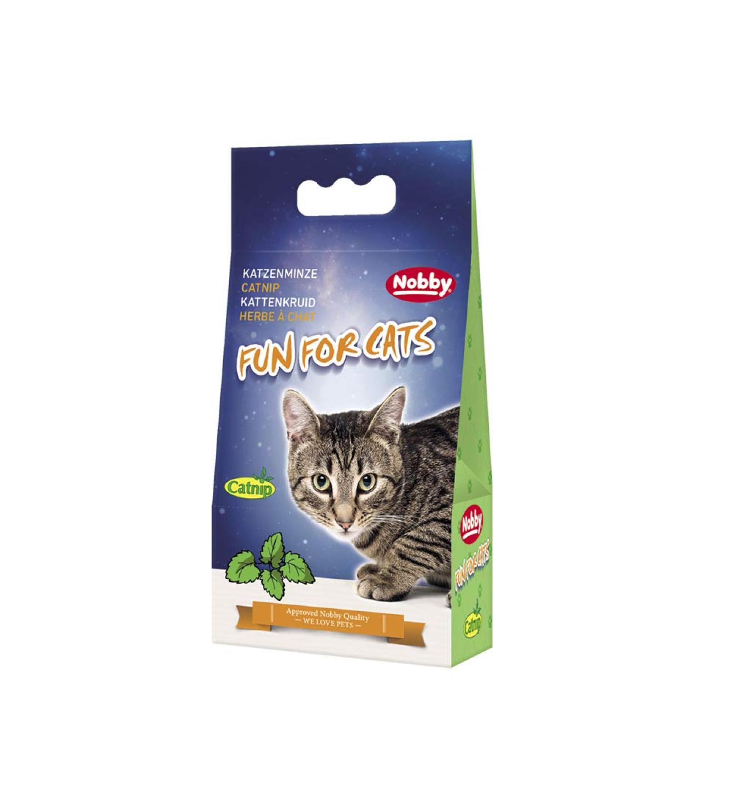 Buy Nobby Catnip 25g - Premium Natural Cat Treats for Happy Cats Worldwide - Buy Online on SooperMarket.com