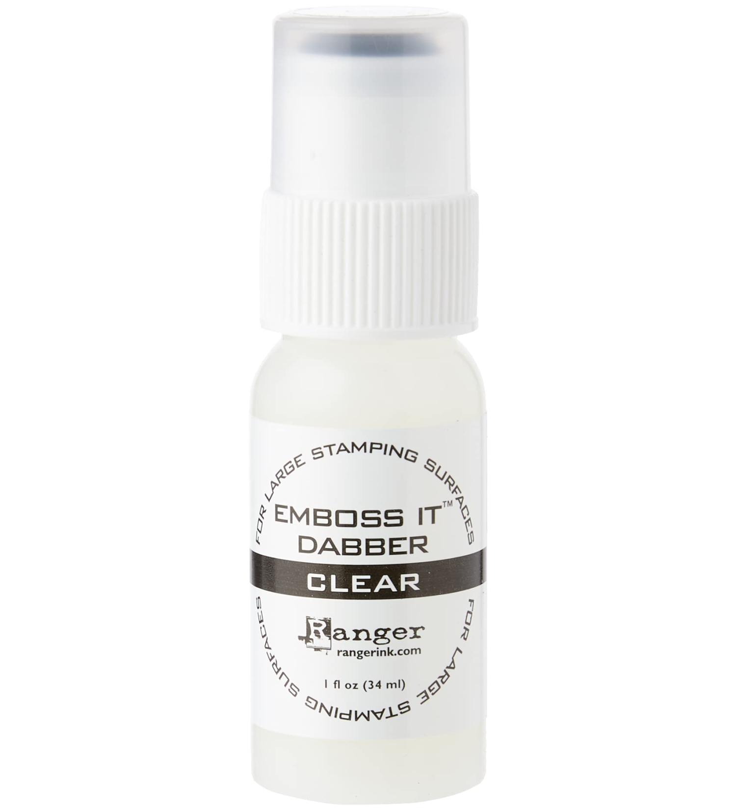 Ranger Emboss it Dabber Bottle  1-Ounce  Clear - Buy Online on SooperMarket.com