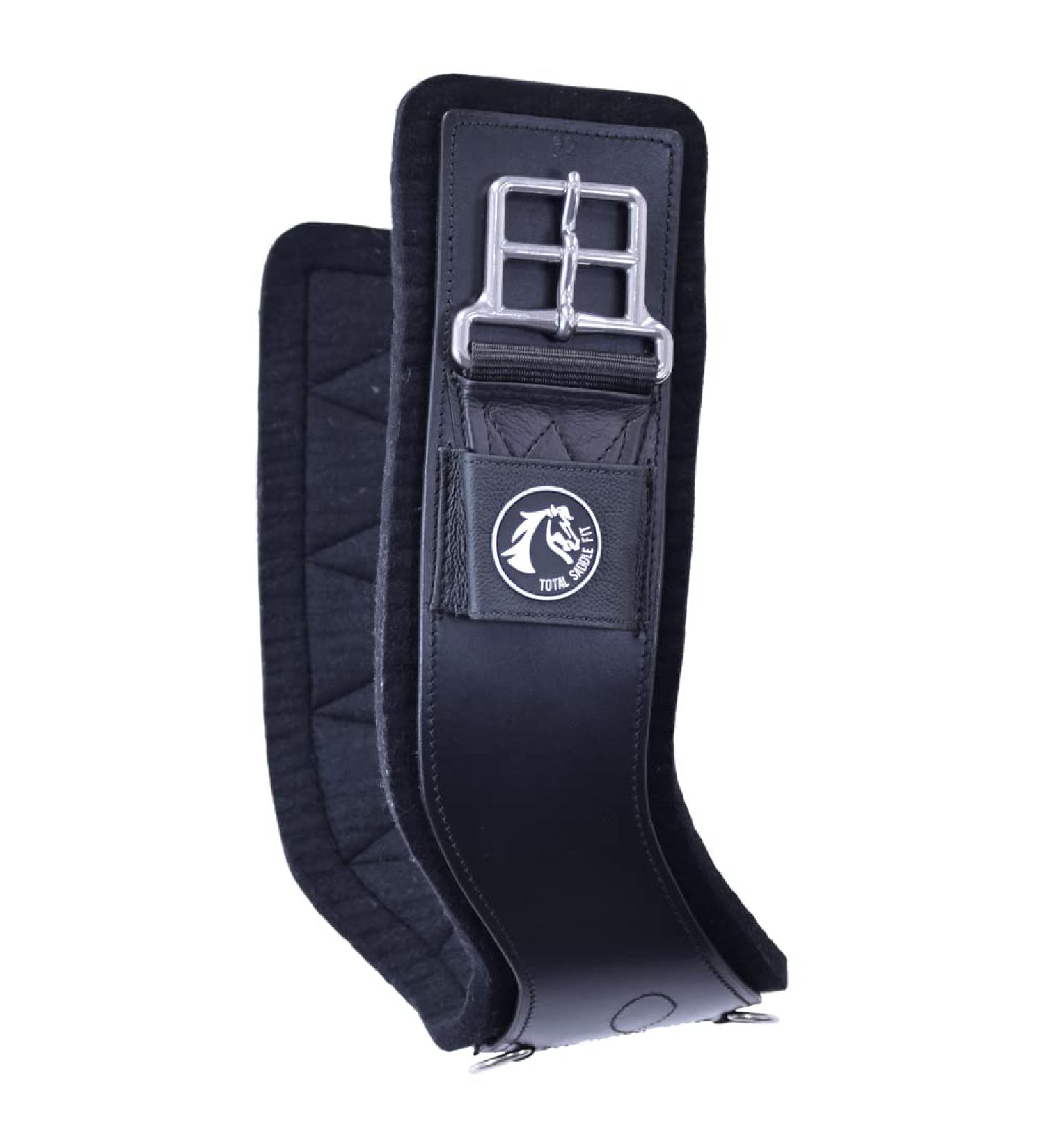 Total Saddle Fit Shoulder Relief Cinch - Western Black Cinch with Balance Buckle 30 - Black Fleece - Buy Online on SooperMarket.com