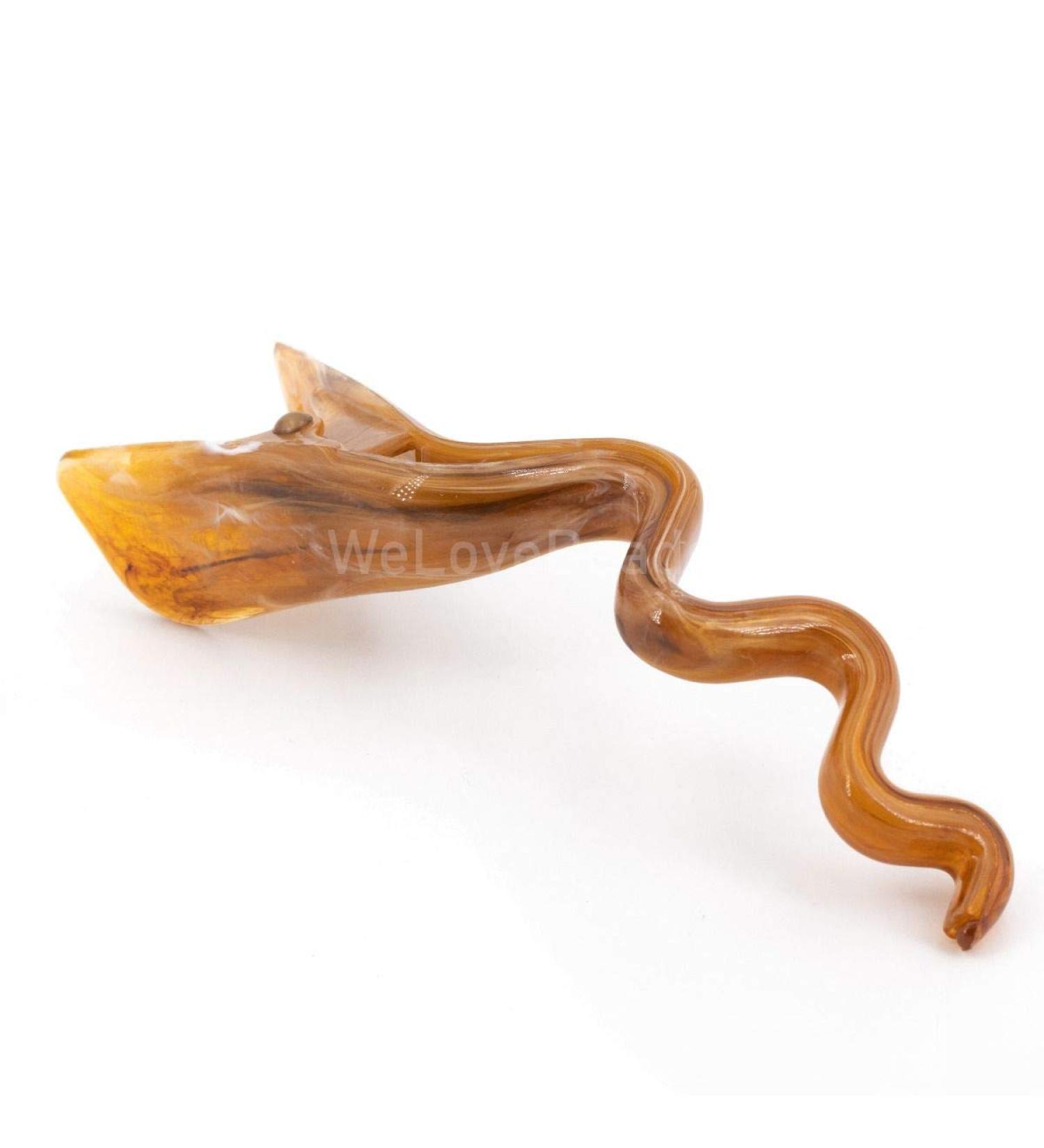 Wave Hair Clip XL 13cm - Made in Germany | WeLoveBeads - International Shipping - Buy Online on SooperMarket.com