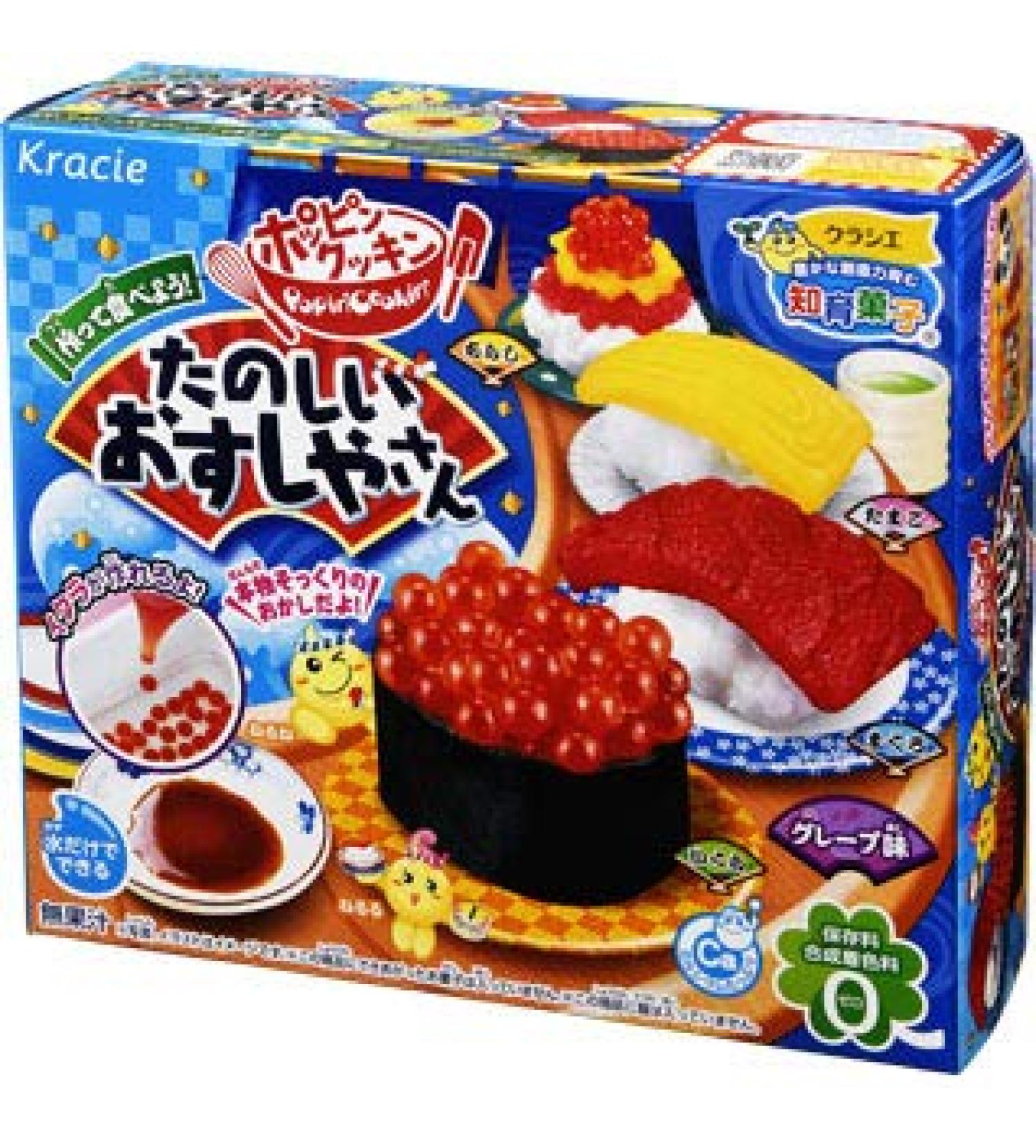 Kracie Popin' Cookin' DIY candy kit Sushi from Japan