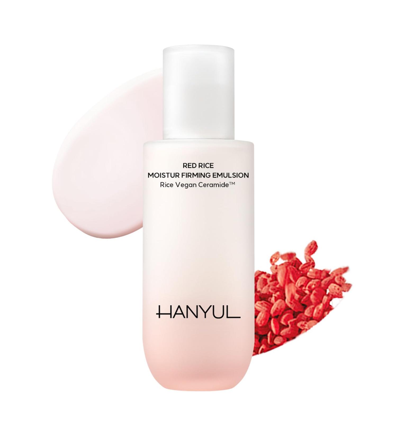 Hanyul Red Rice Moisture Firming Emulsion | Vegan Korean Lotion for Deep Hydration & Firming | Dermatologist-Tested | 4.23 fl. oz - Buy Online on SooperMarket.com
