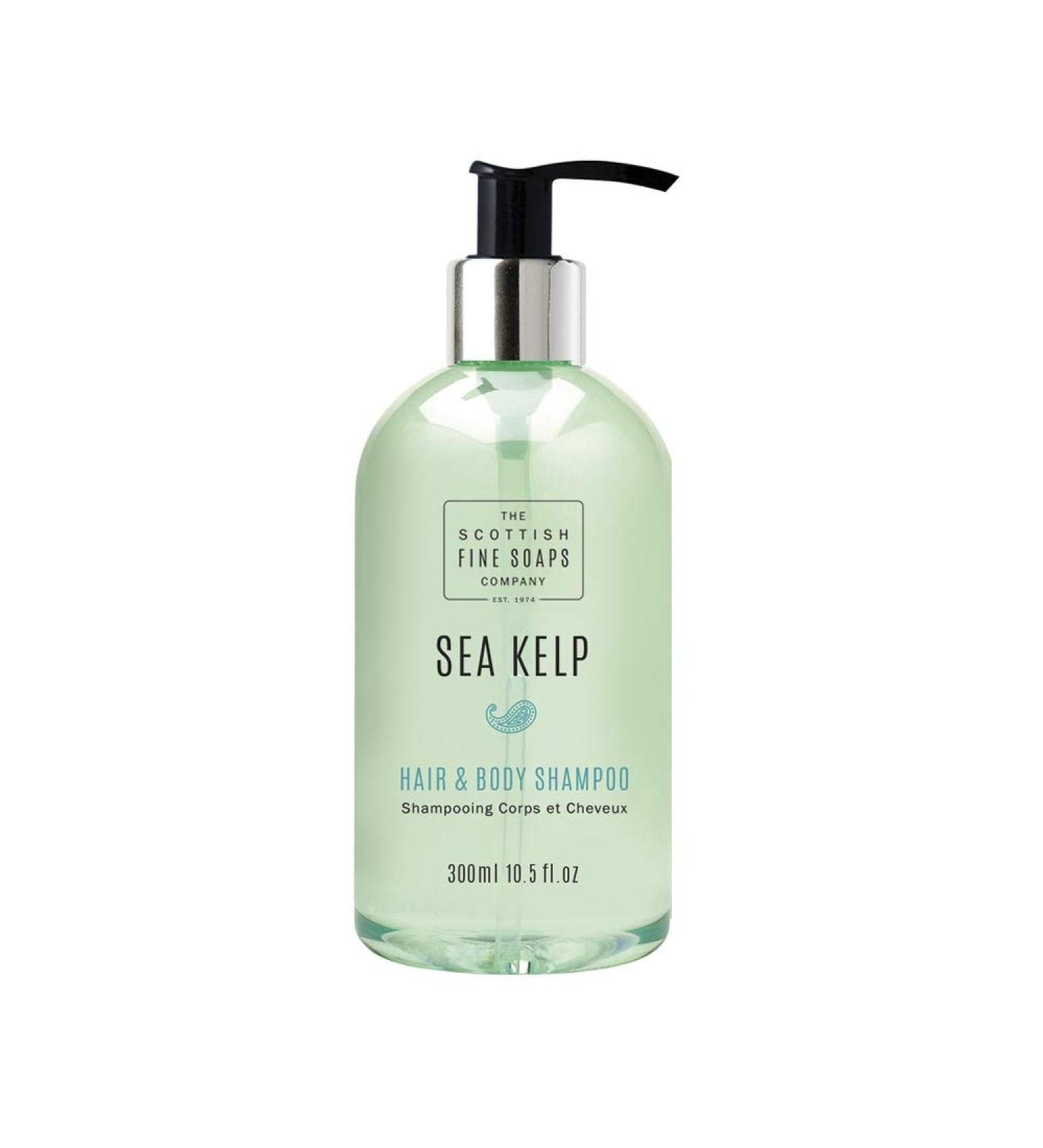 Scottish Fine Soaps Sea Kelp Hair and Body Shampoo 10.5 Oz