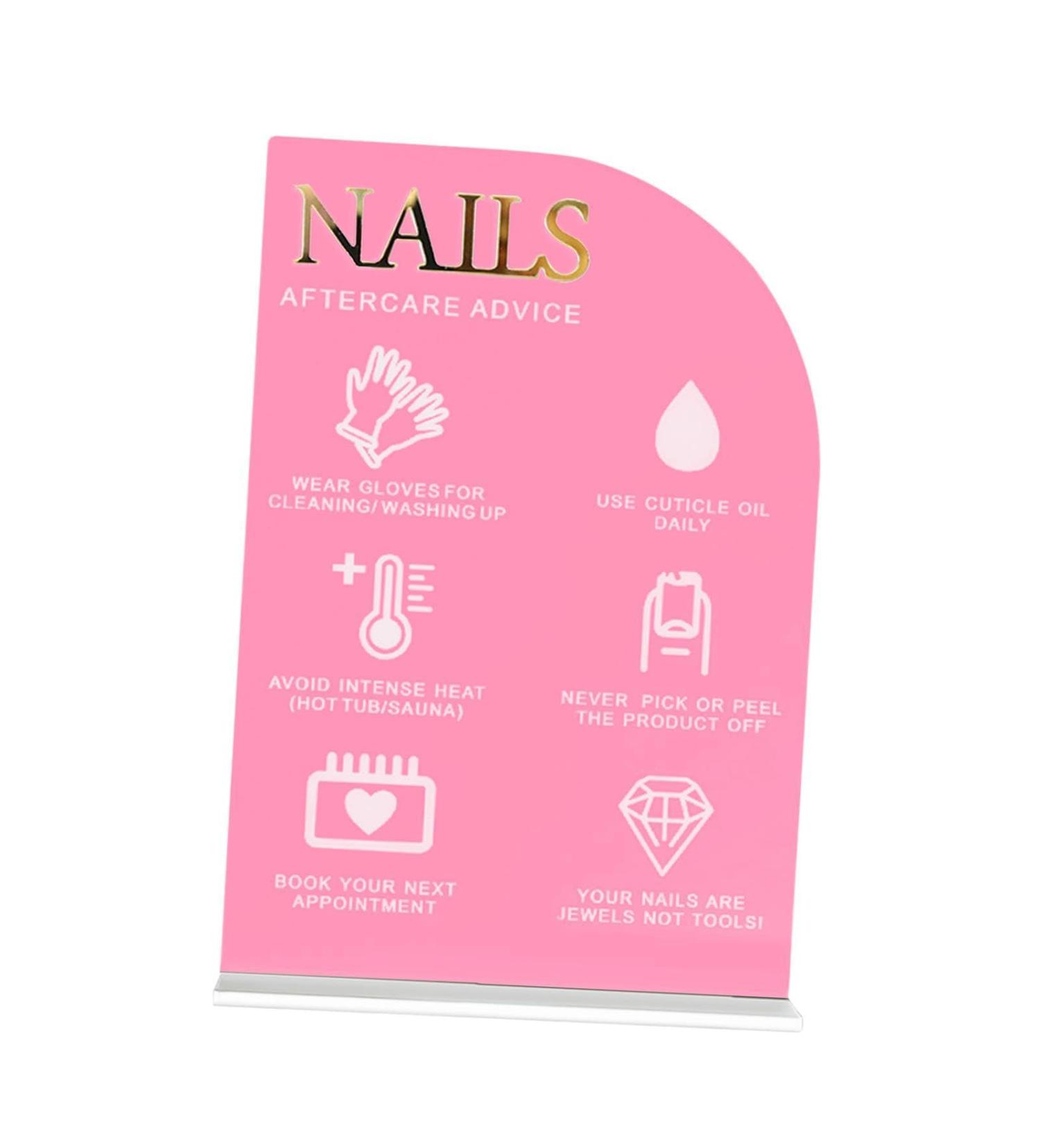 Folpus Nail Art Display Board Lightweight False Nail Tip Showing Holder - Buy Online on SooperMarket.com