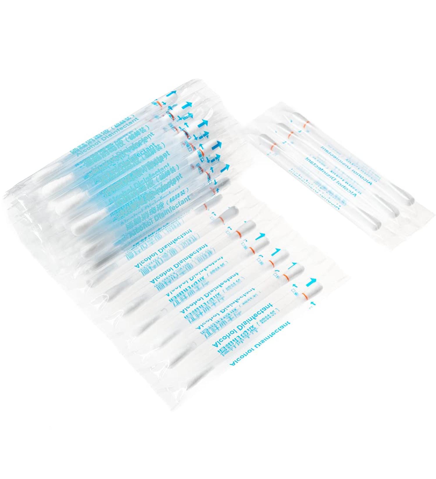 BOYULAN 100 Alcohol Swabs - Individually Wrapped Disposable First Aid Kit for Women, Men, Baby - Buy Online on SooperMarket.com