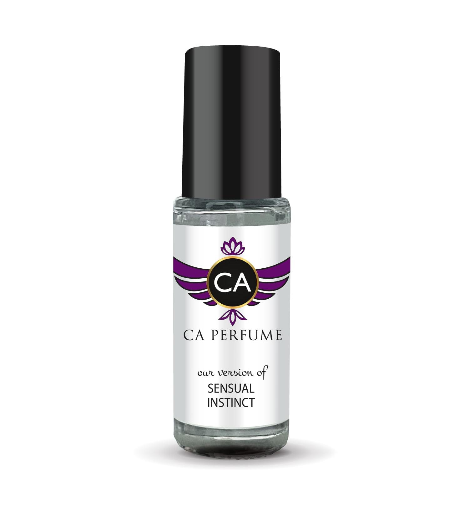 CA Perfume Impression of Sensual Instinct For Women & Men Replica Fragrance Body Oil Dupes Alcohol-Free Aromatherapy Sample Travel Size Concentrated Long Lasting Attar Roll-On 0.14 Fl Oz/4ml-X1 - Buy Online on SooperMarket.com