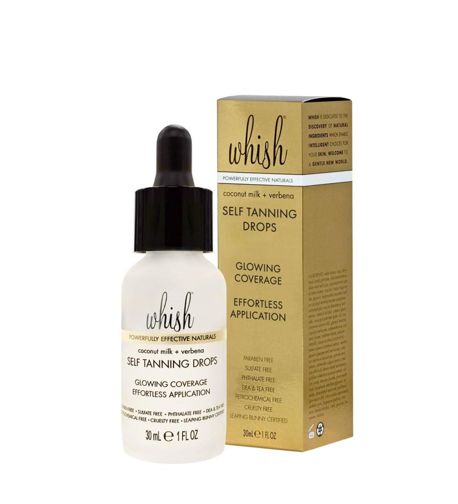 Whish Self Tanning Drops - Achieve a Natural Glow | Ship Worldwide - Buy Online on SooperMarket.com