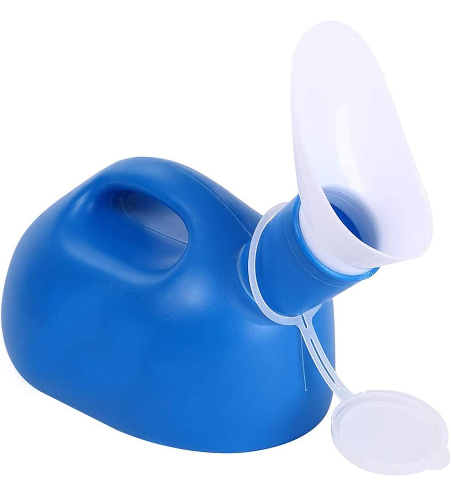 Male Urinal Bottle camping toilet urine bottle Unisex Potty Urinals for Car Portable Pee Bottle with A Lid and Funnel Leakproof Urinals for Car Travel Camping Outdoor (Color : Gold) (Color : Gold Onecolor - Buy Online on SooperMarket.com
