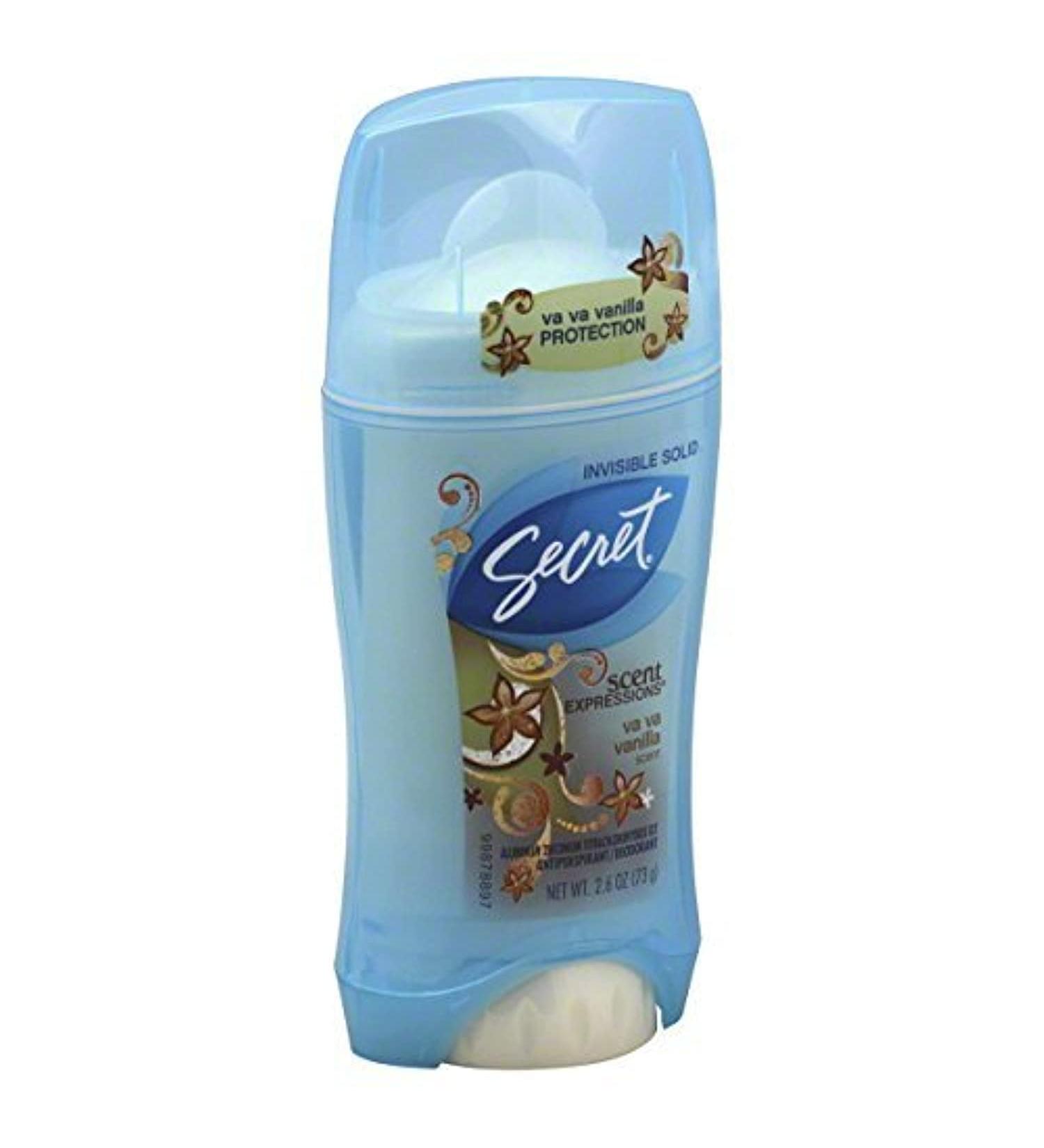 Secret Deodorant - Vanilla - 2.6 Oz. - Buy Online on SooperMarket.com