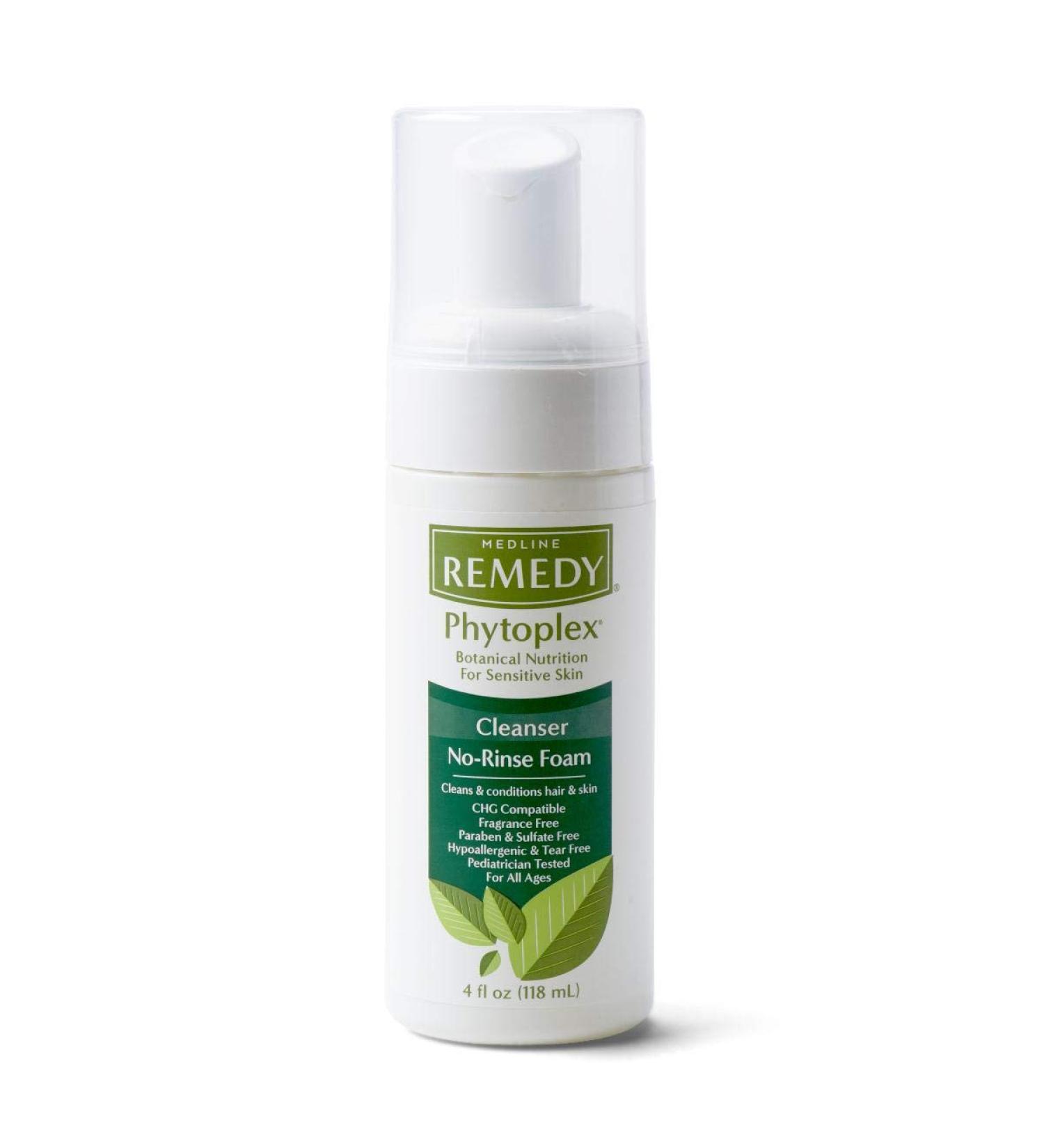 Medline MSC092104UNSC Phytolplex Hydrating Cleansing Foam 4oz - Buy Online on SooperMarket.com