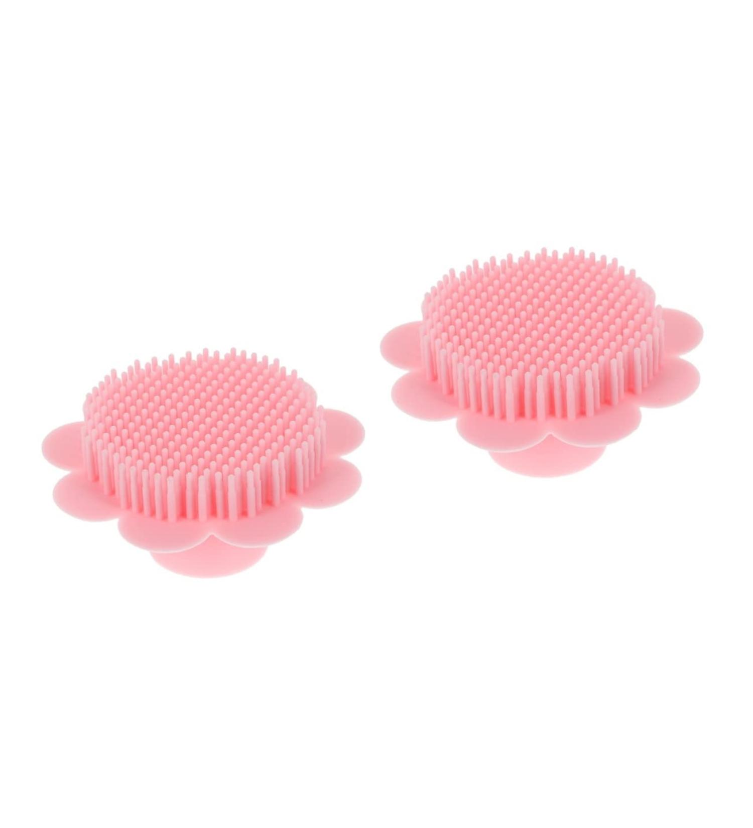 Infant Scalp Bathing Brush Set - Safe Silicone Toddler Hair-Washing Tool - Buy Online on SooperMarket.com