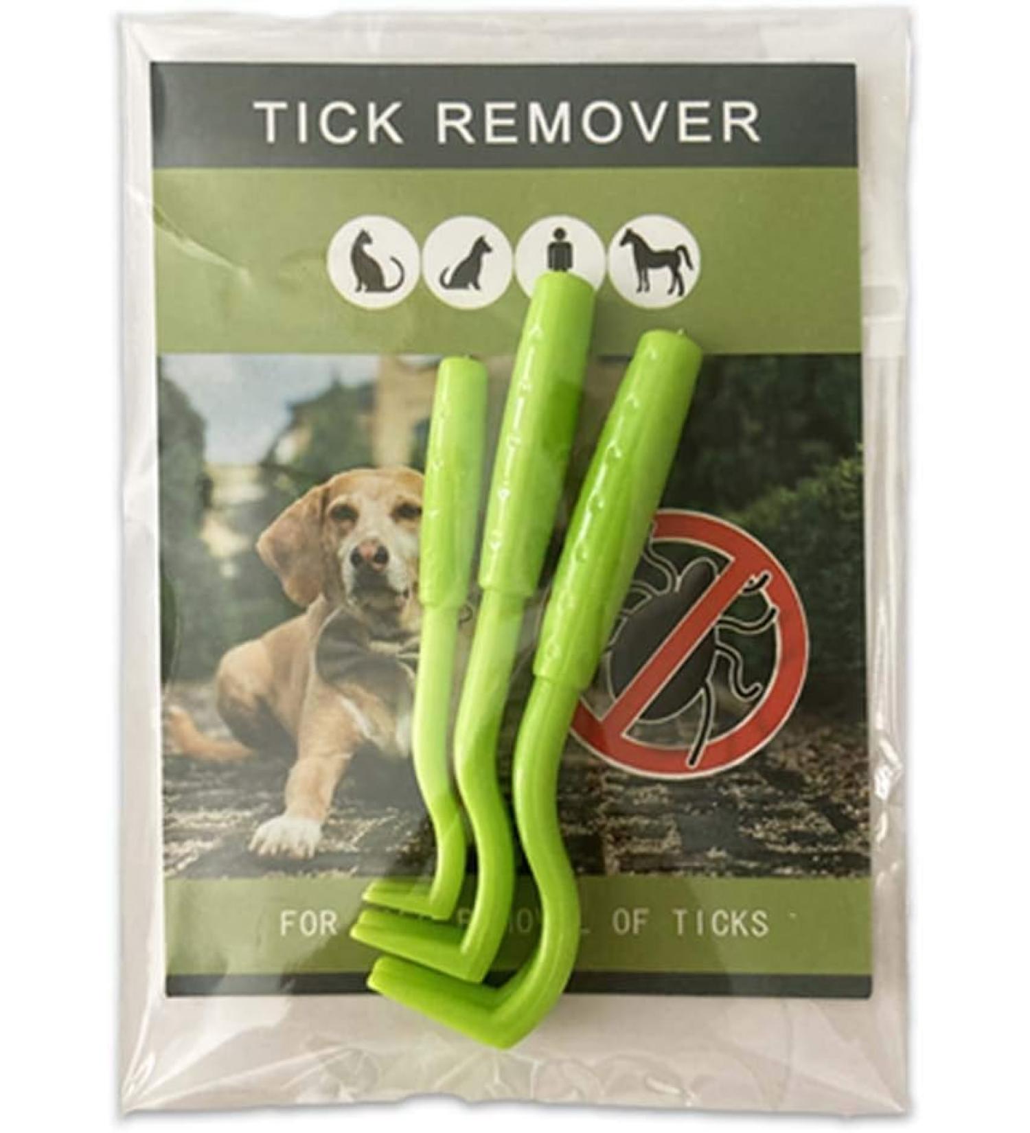 Tick Remover 3pc Tool Set |Tick Removal Tools for Dogs |Tick Remover for Cats | Painlessly Tick removal Tool | Tick Remover for Humans - Buy Online on SooperMarket.com