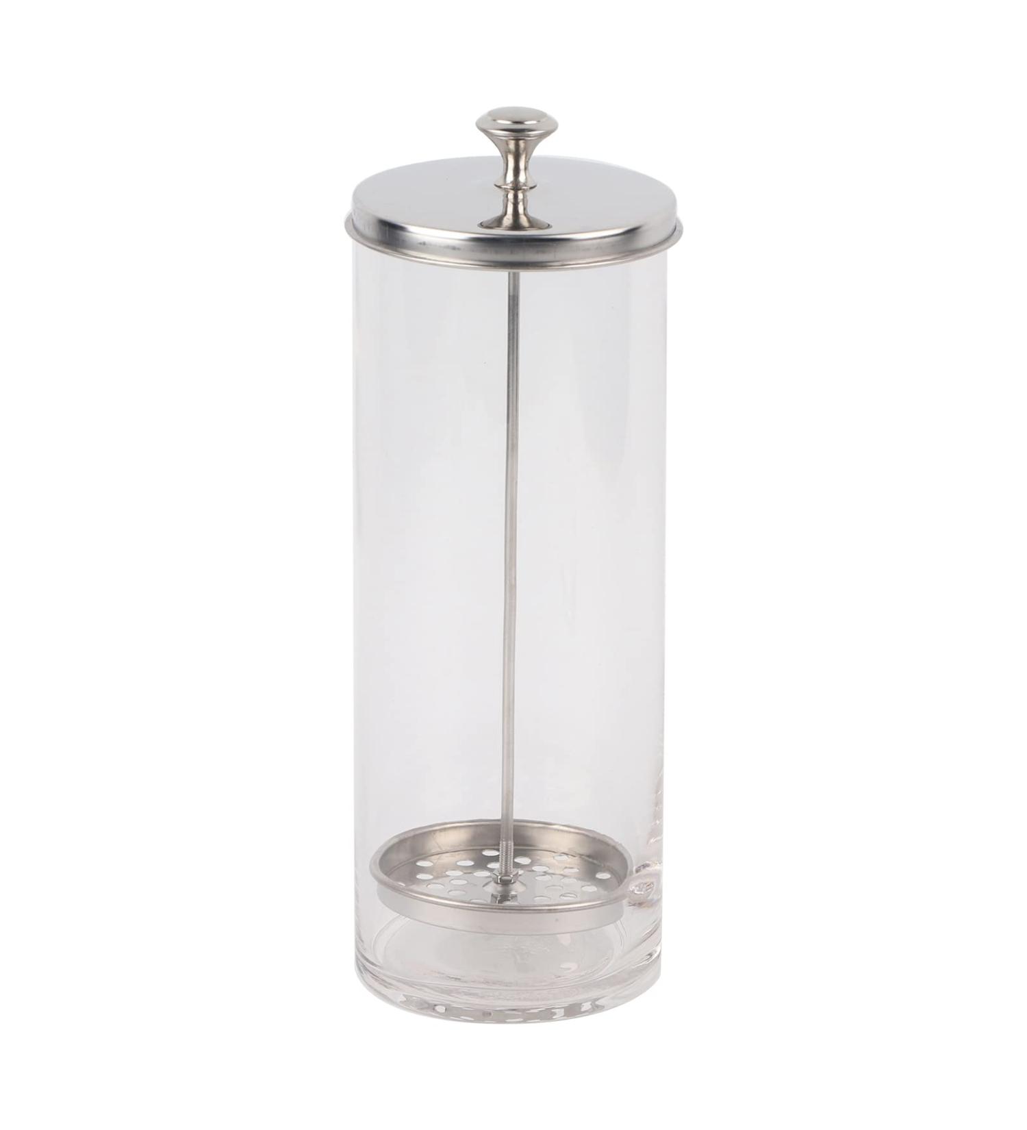 2 Types Disinfection Jar Glass Sterilization Container Sanitizer Glass Manicure Tools for Salon Hairdresser(9 inches) - Buy Online on SooperMarket.com