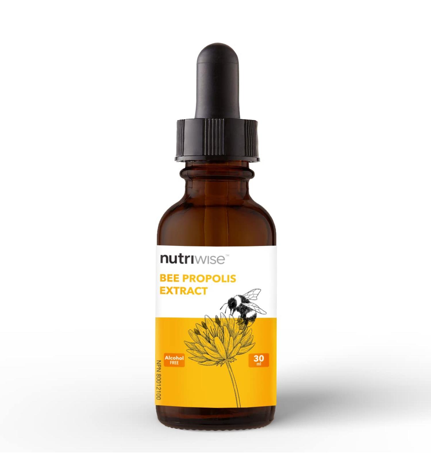 Nutriwise Bee Propolis Alcohol Free Immune Support Sore Throat Relief - Buy Online on SooperMarket.com