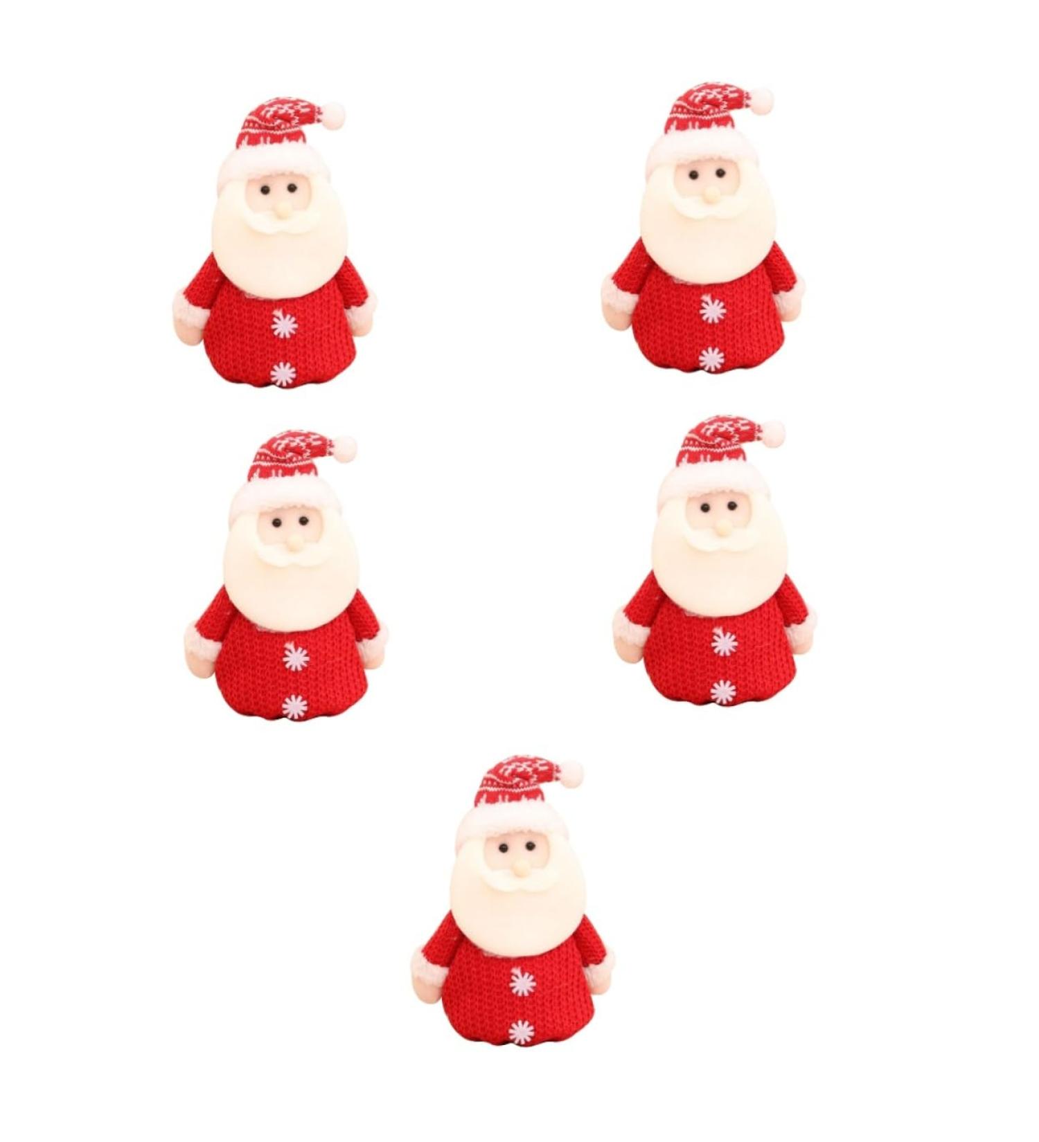 ABOOFAN 5pcs Christmas Bag Candy Bags Snowman Candy Pouch Burlap Bags Bags Apple Bag Elder Redx5pcs 24X19X1CMx5pcs - Buy Online on SooperMarket.com