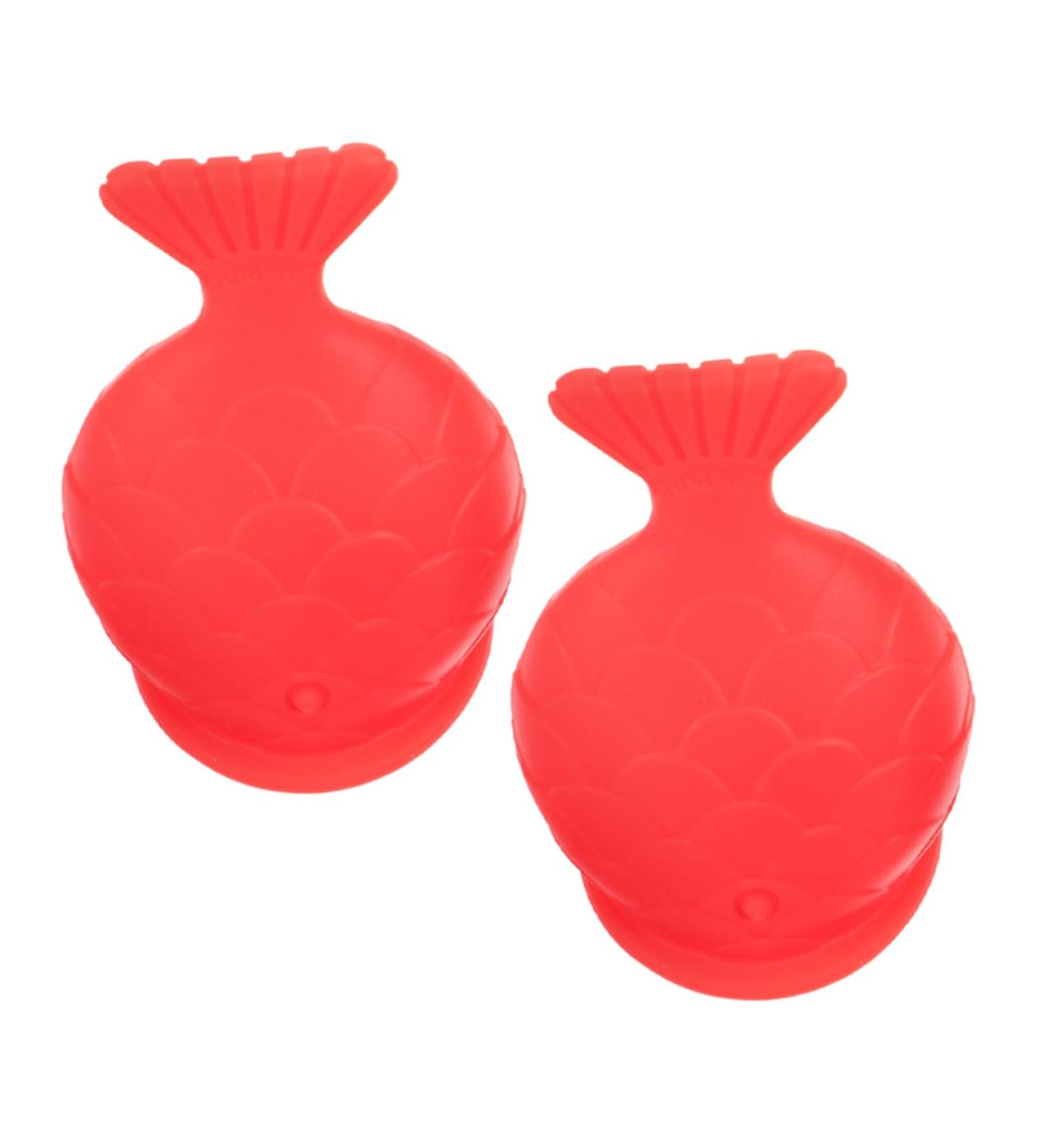 FOYTOKI 2pcs Silicone Fish Lip Filler Lip Plumping Device Lip Beauty Tool Natural Lip Plumper Red - Buy Online on SooperMarket.com