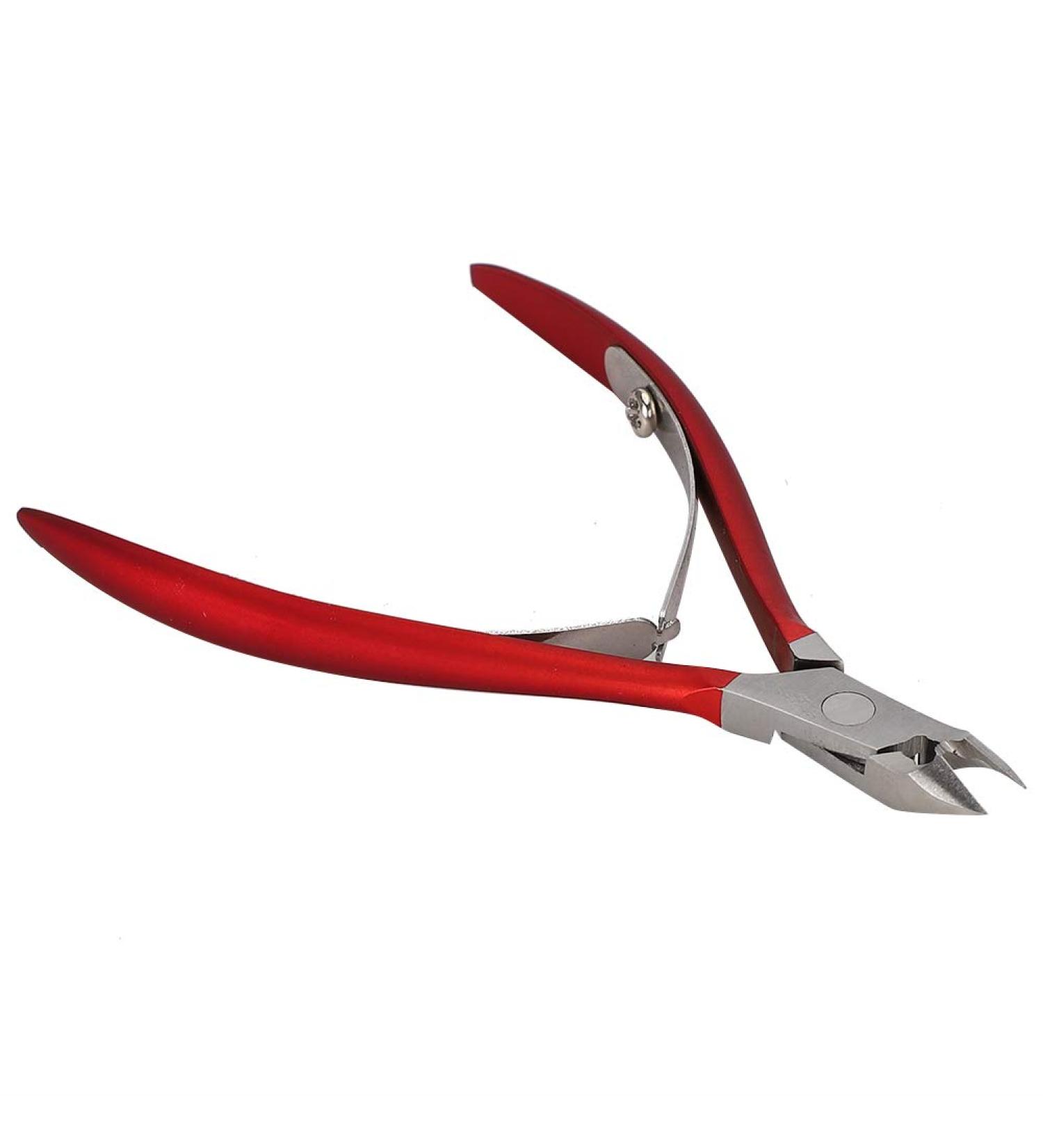 Verdant Touch Manicure Scissors Stainless Steel Nail Dead Skin Scissors Calluses Remover Nail Trimmer Clipper Manicure ToolRed - Buy Online on SooperMarket.com